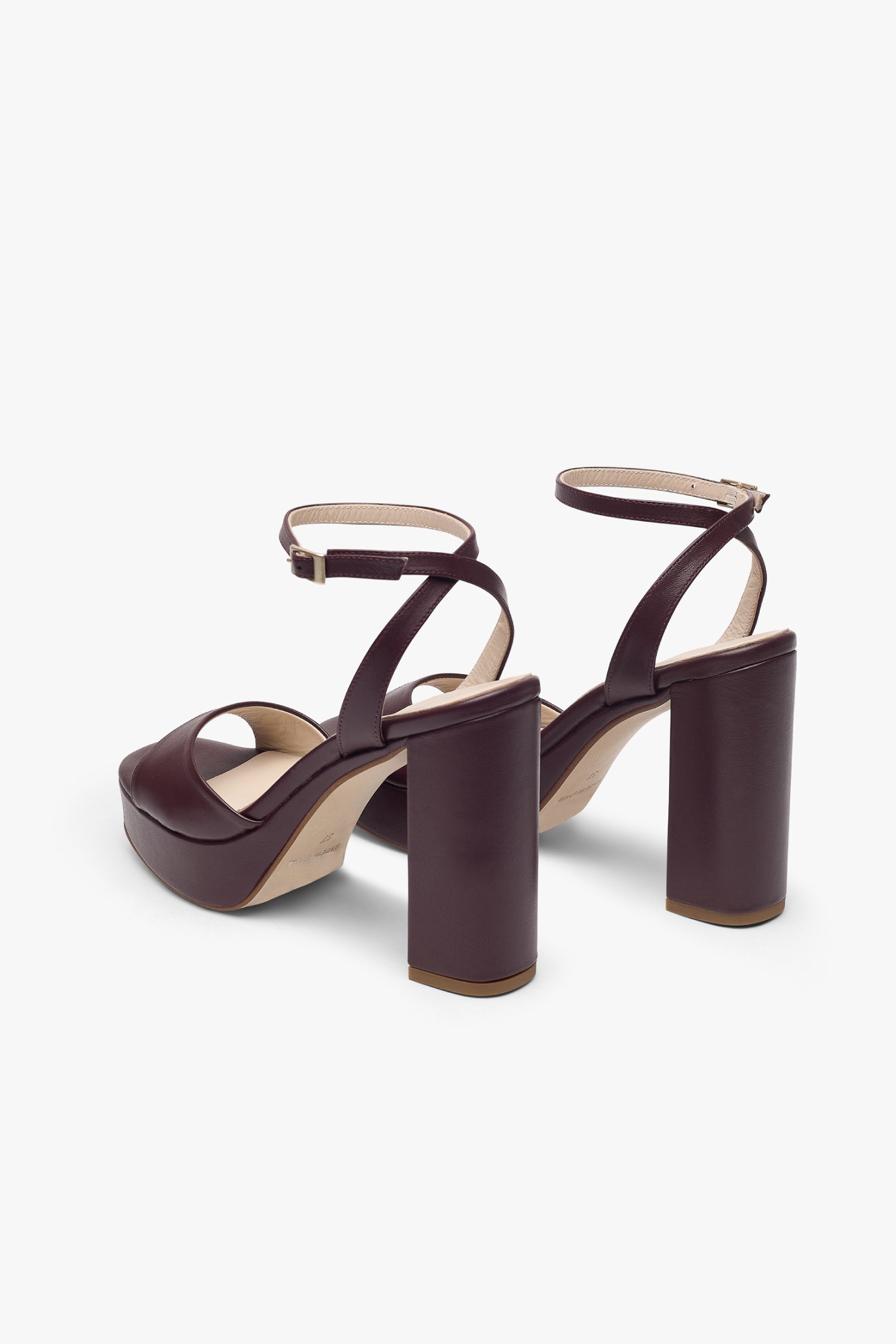 Sandales Laia Aubergine