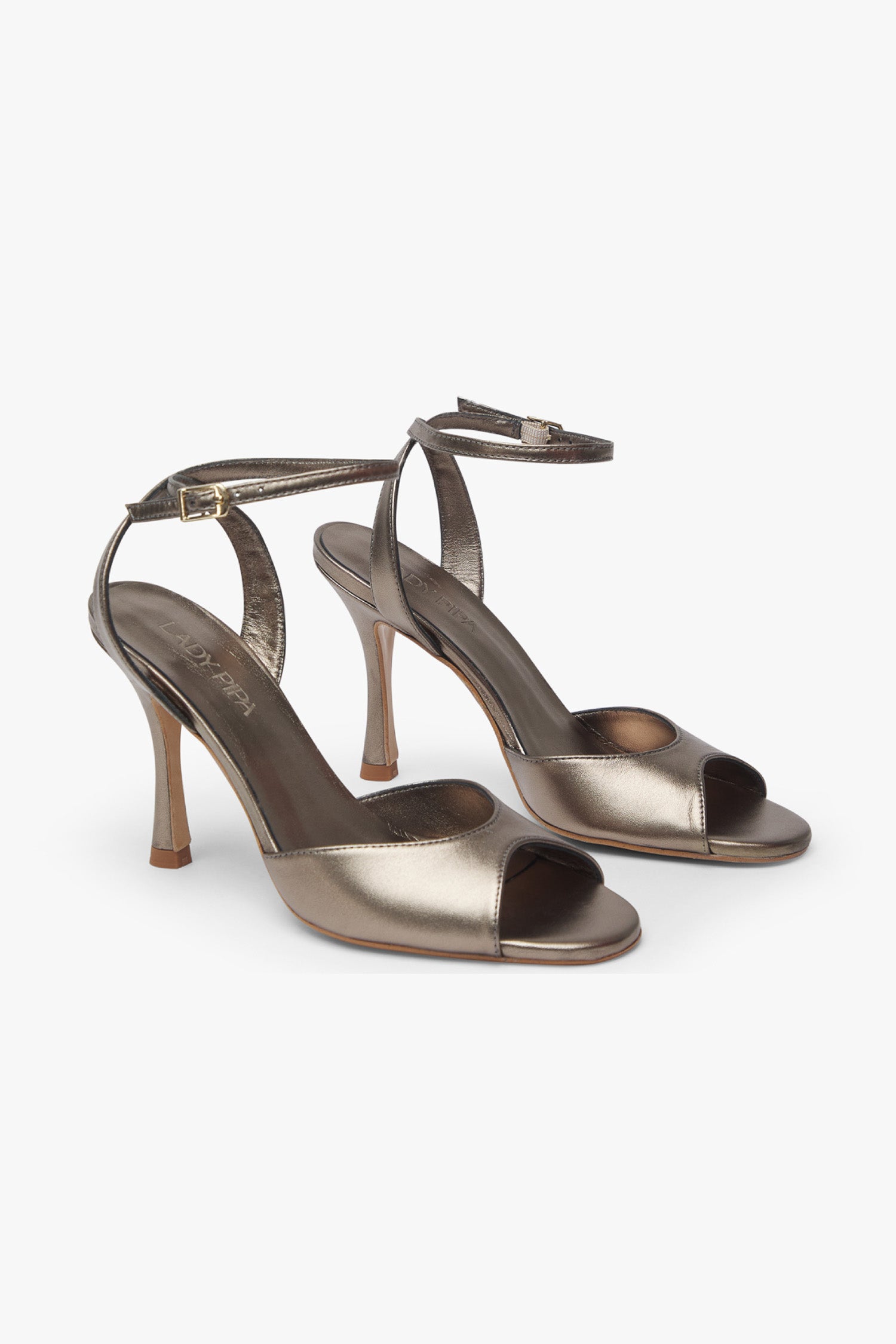 Sandales Laina Acier