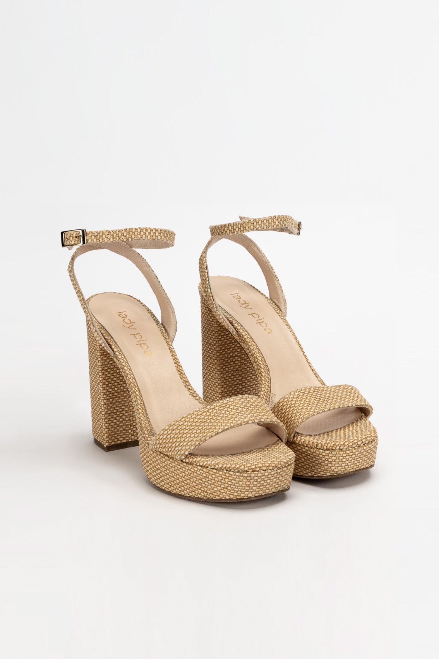 Loira Raffia Sandals