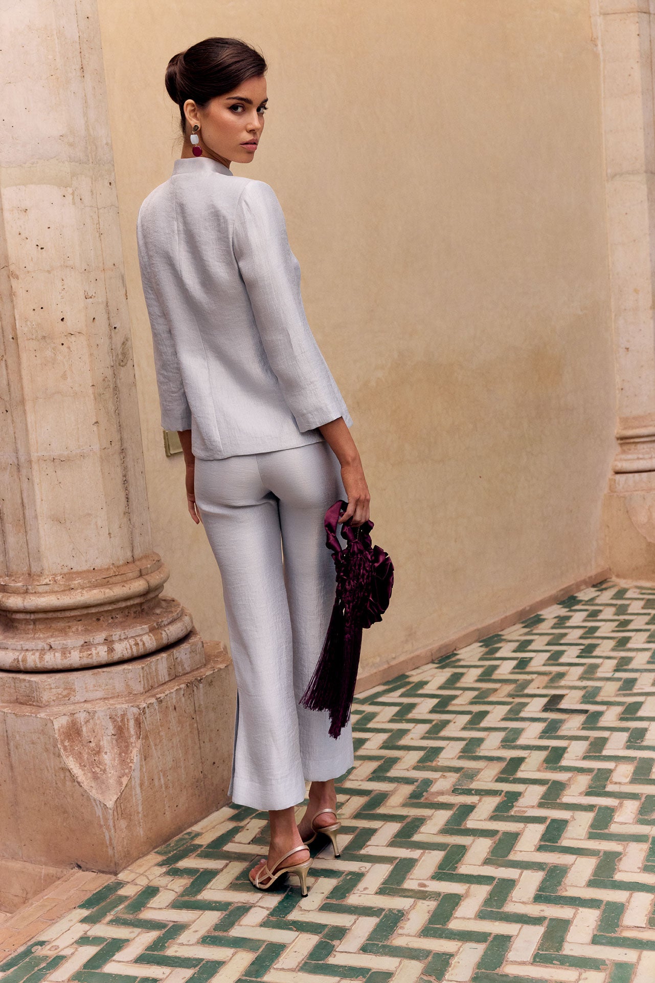 Pantalón Aureal Celeste