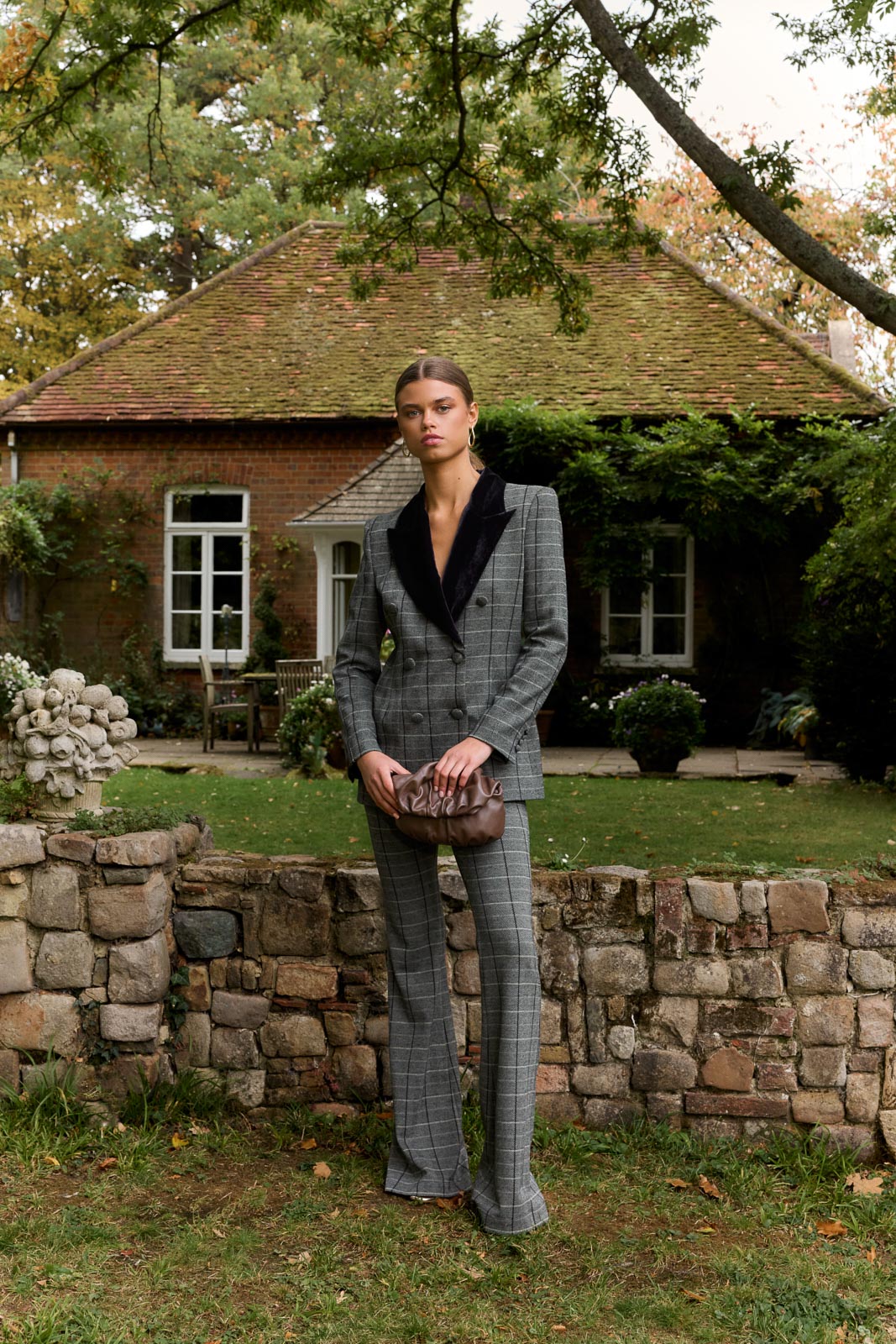 Blazer Diana Plaid