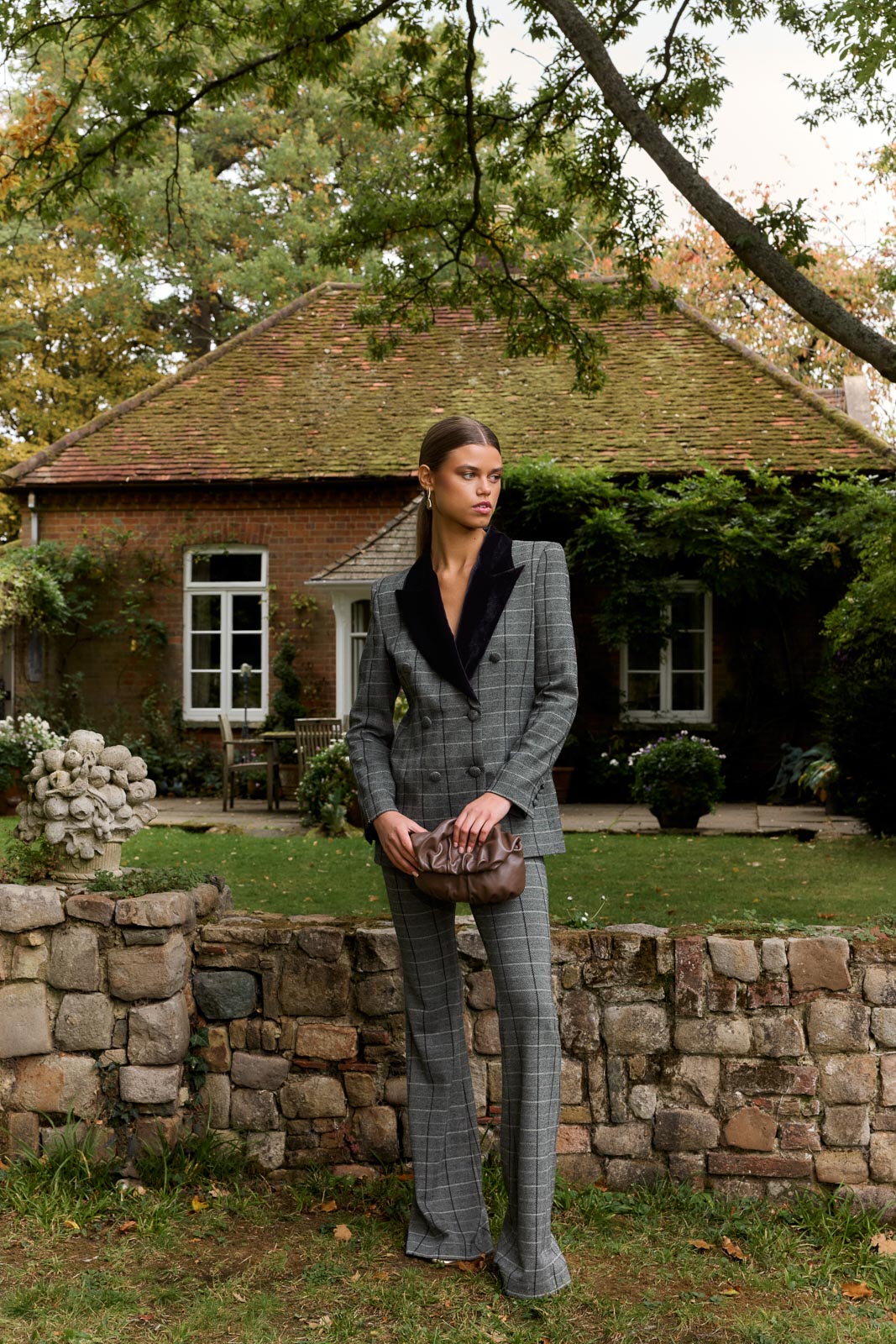 Pantalon Diana Plaid