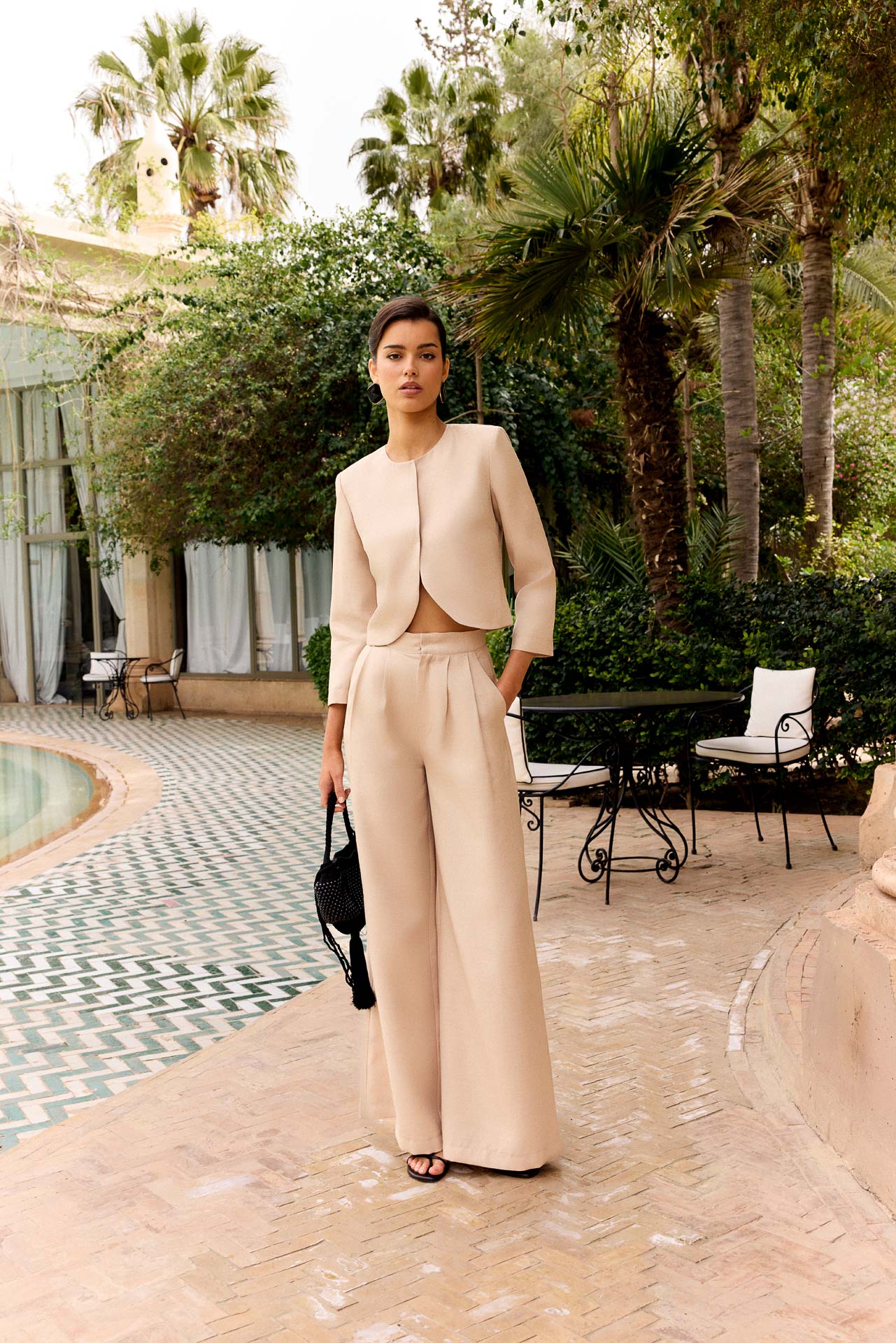 Elliana Trousers Champagne