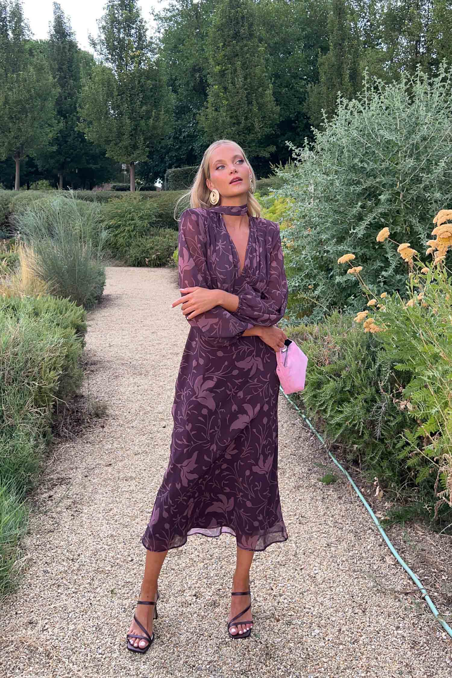 Vestido Nabuco Florisse Morado