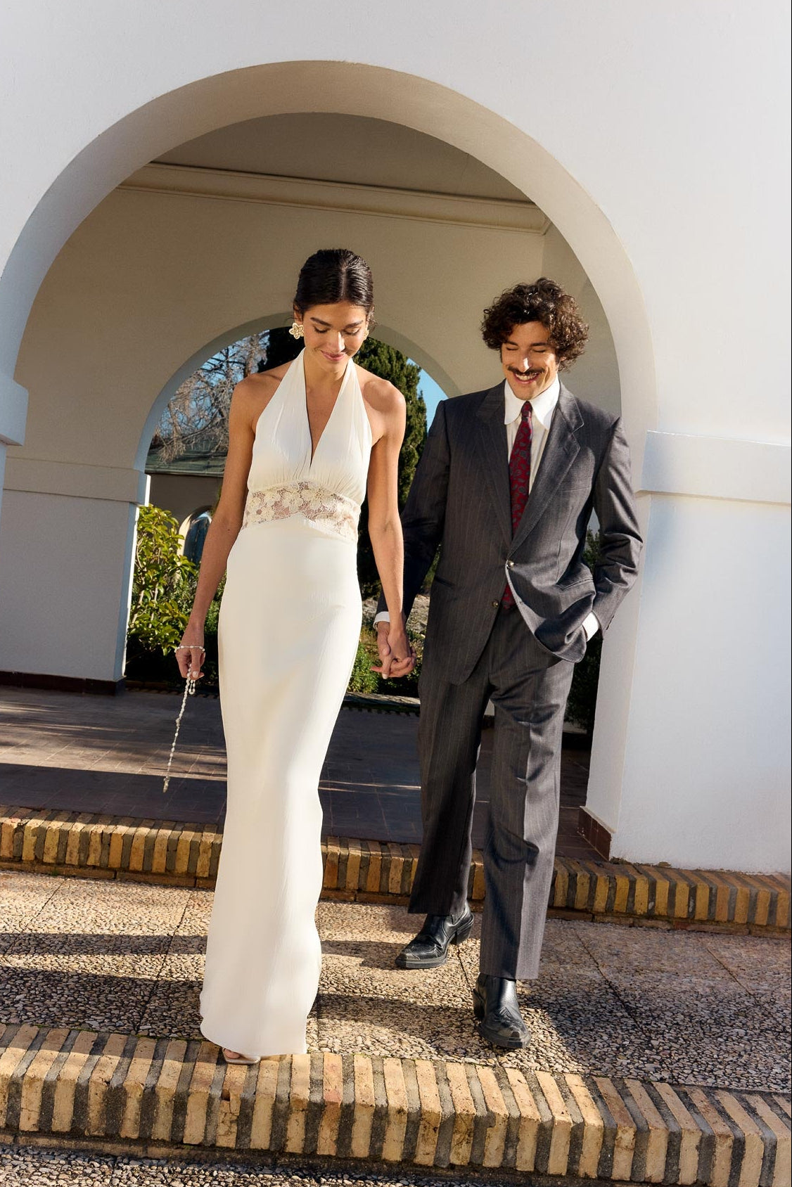 Vestido Aira Crema