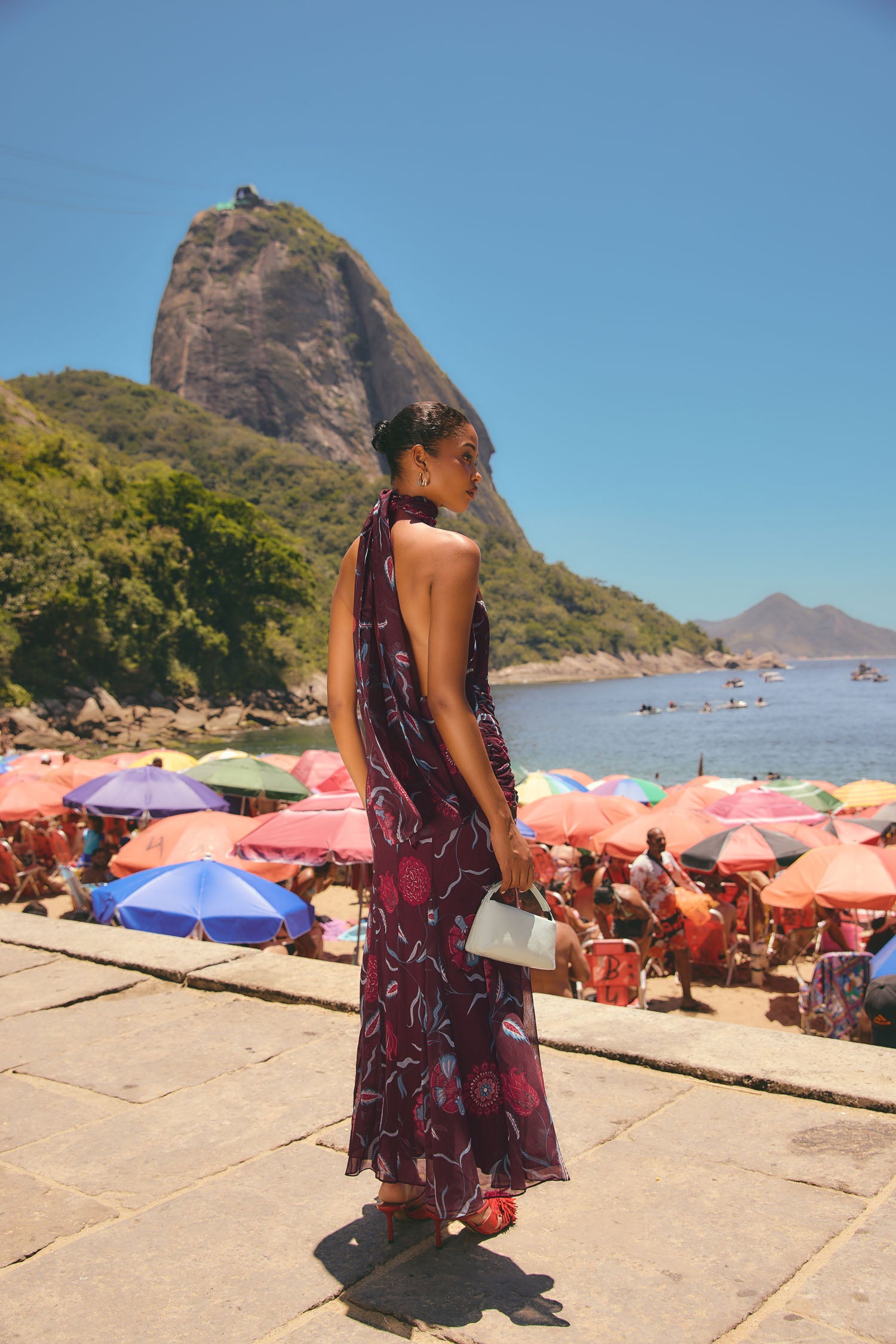 Robe Amazonia Maracuja Bordeaux