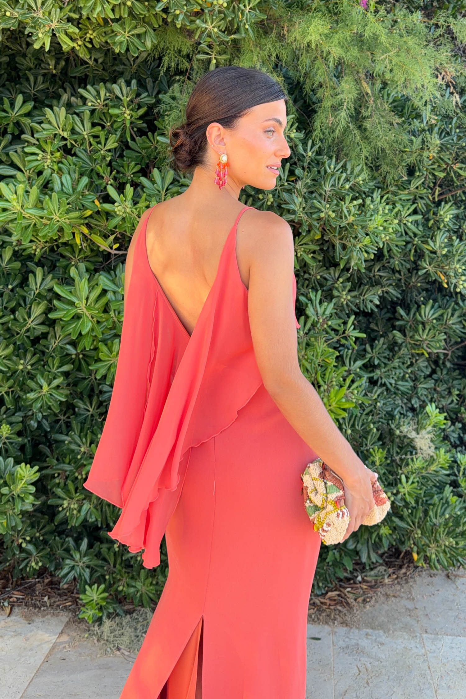Vestido Aquaria Coral