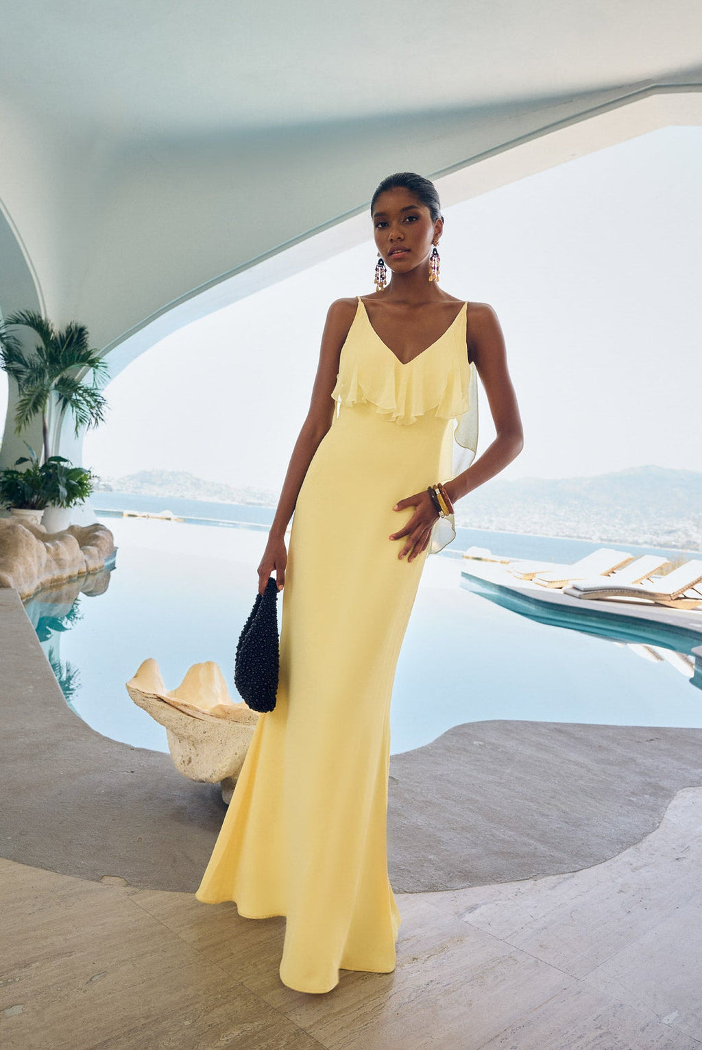 Vestido Aquaria Vainilla