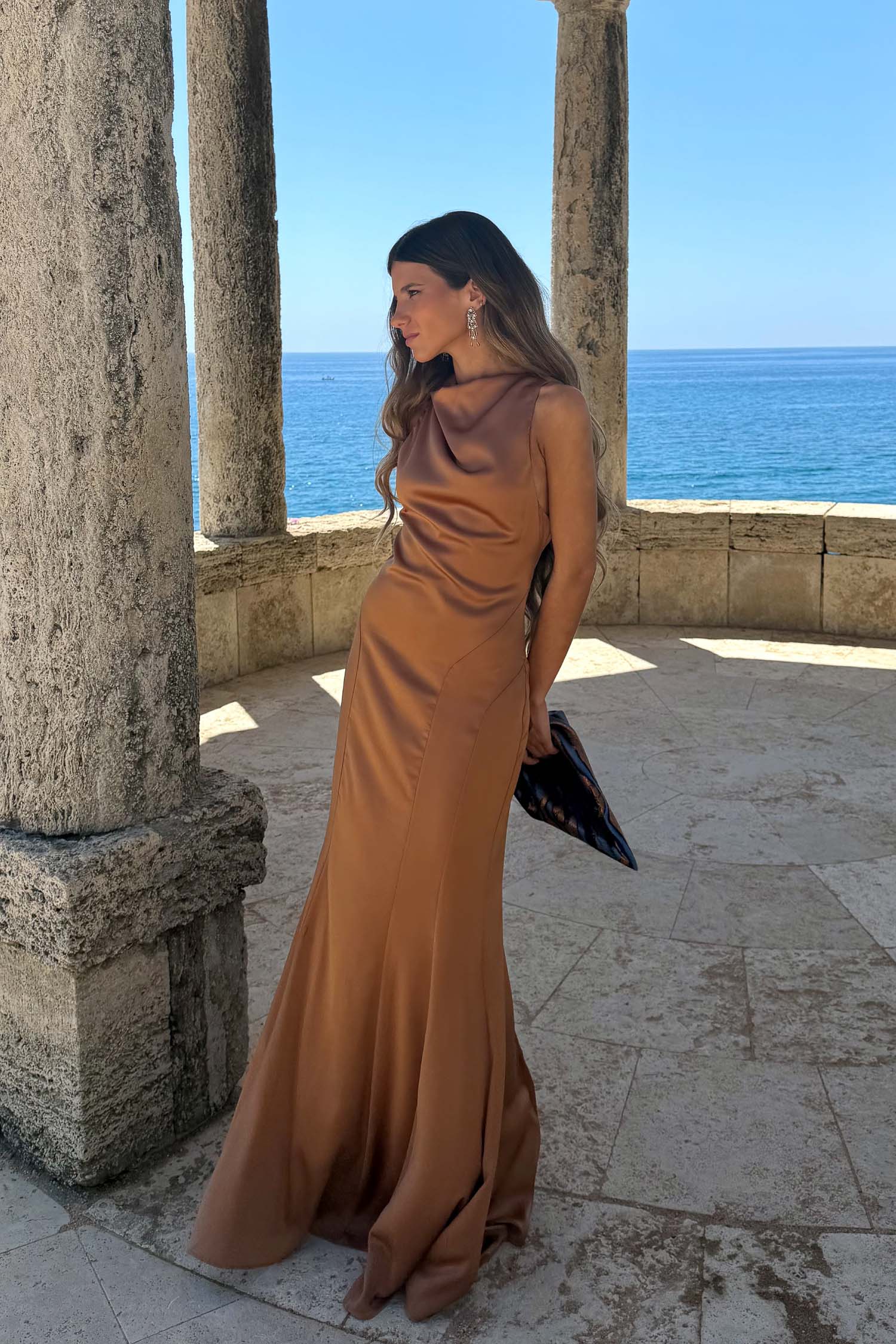 Vestido Bellini Avellana