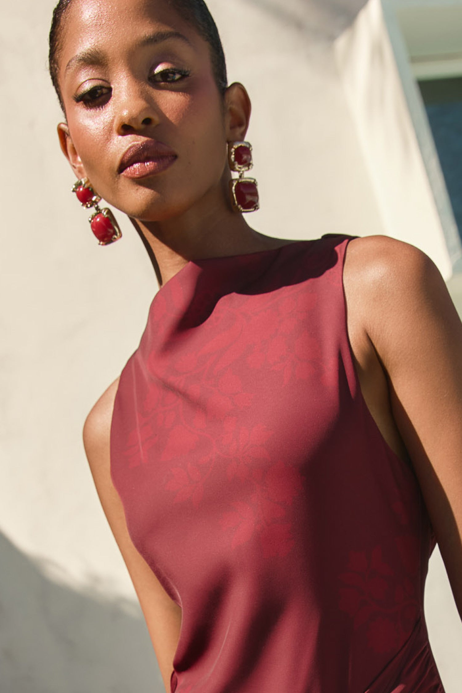 Brasilia Dress Ipe Red