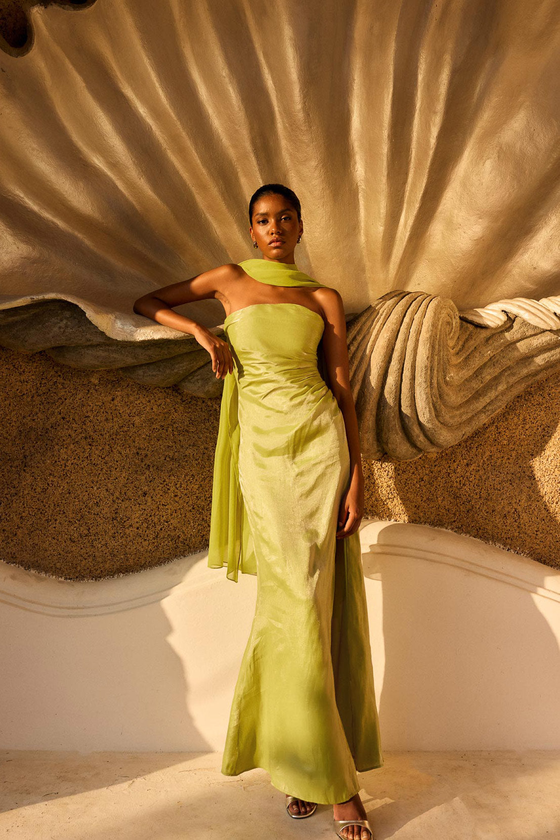 Vestido Calipso Wasabi
