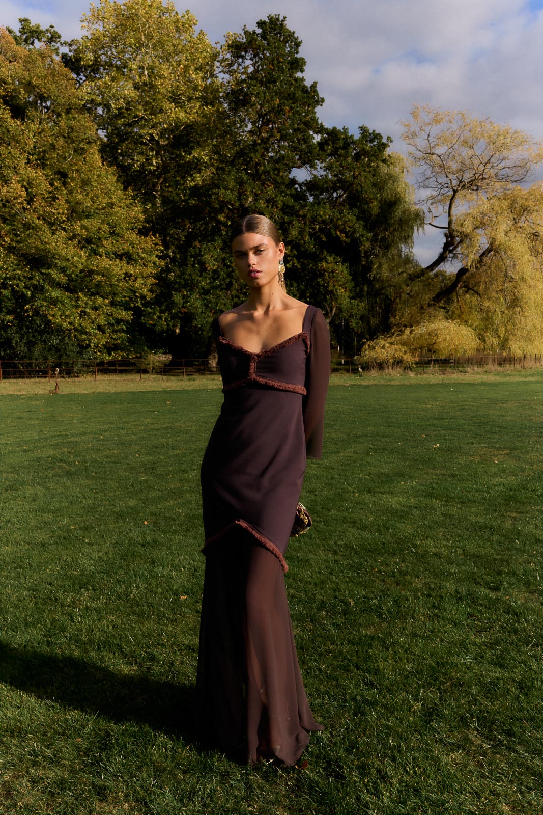 Robe Cefira Marron