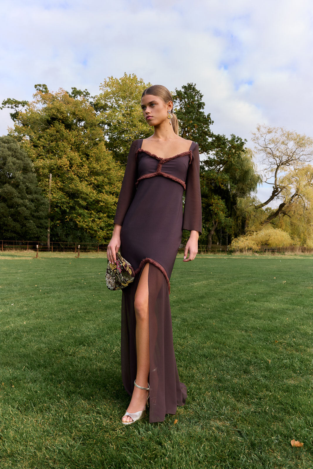 Robe Cefira Marron