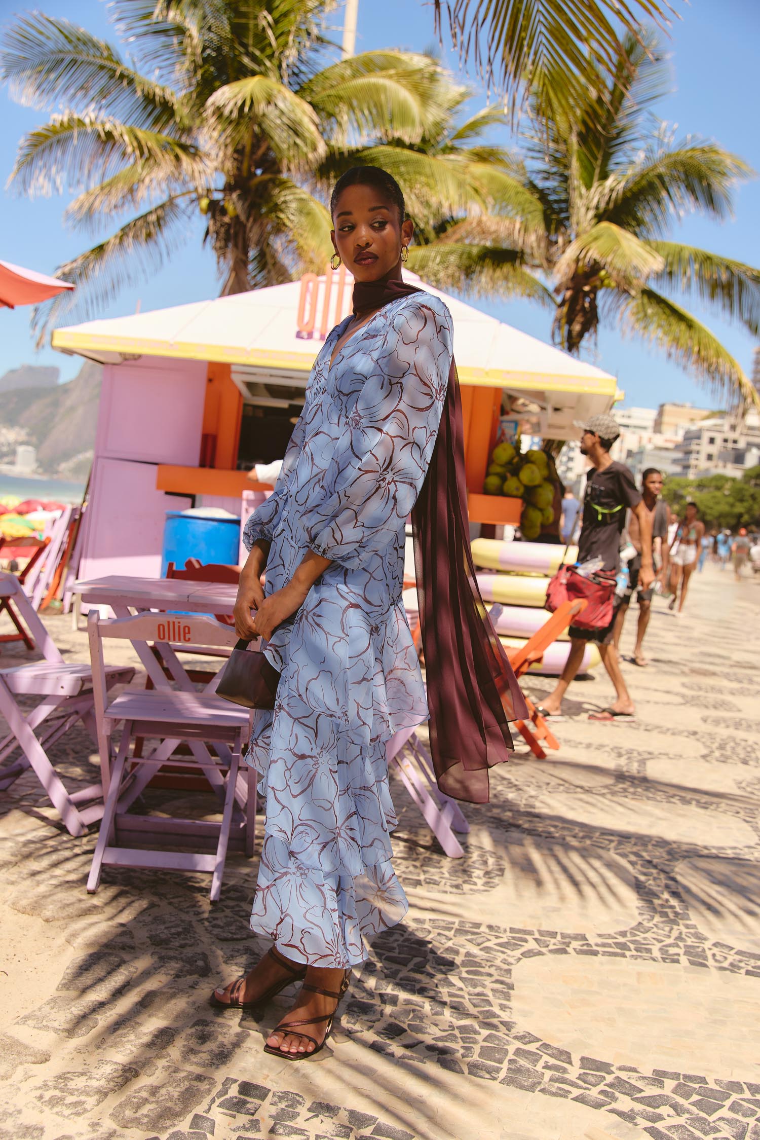 Coelho Dress Floreza Blue