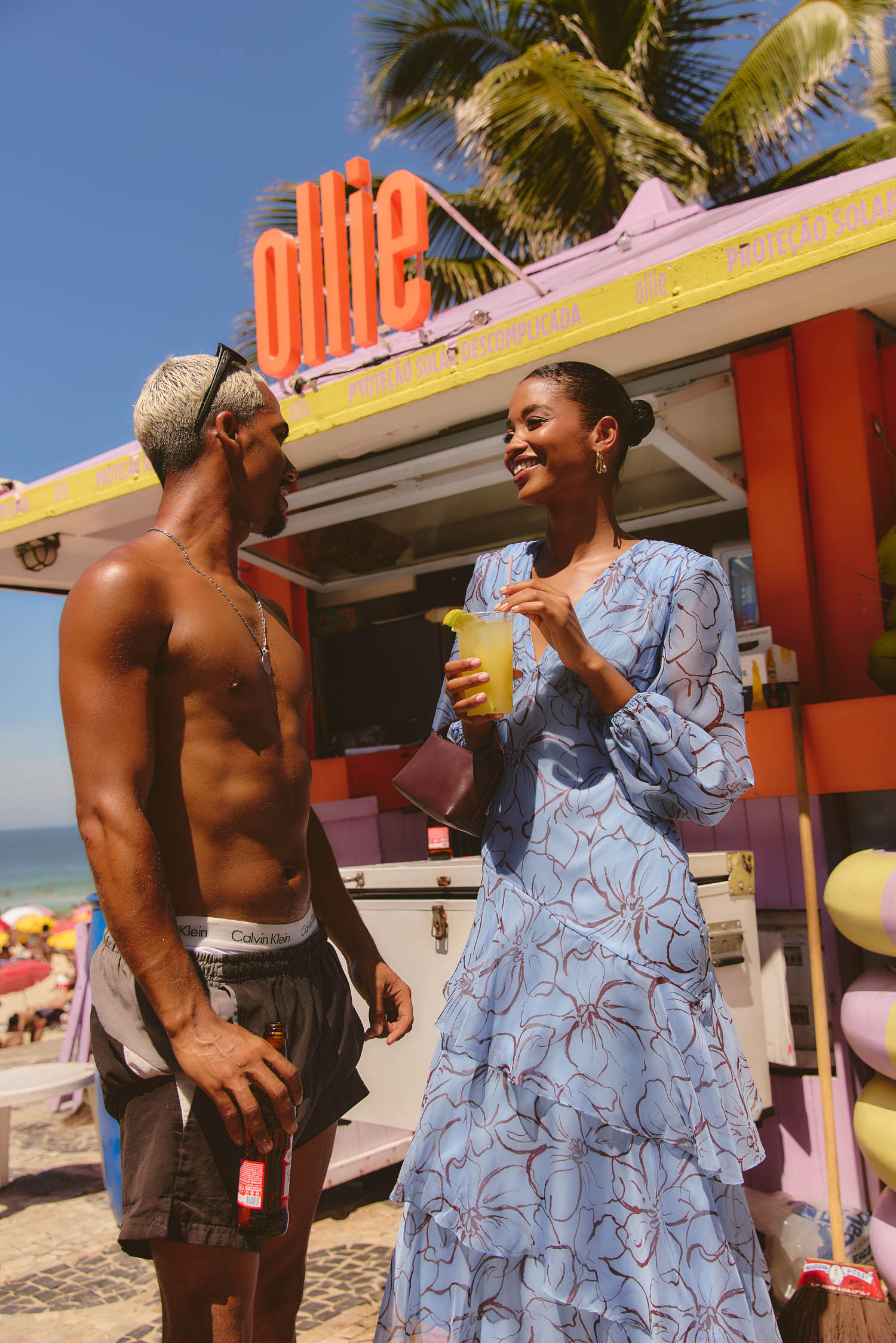 Coelho Dress Floreza Blue