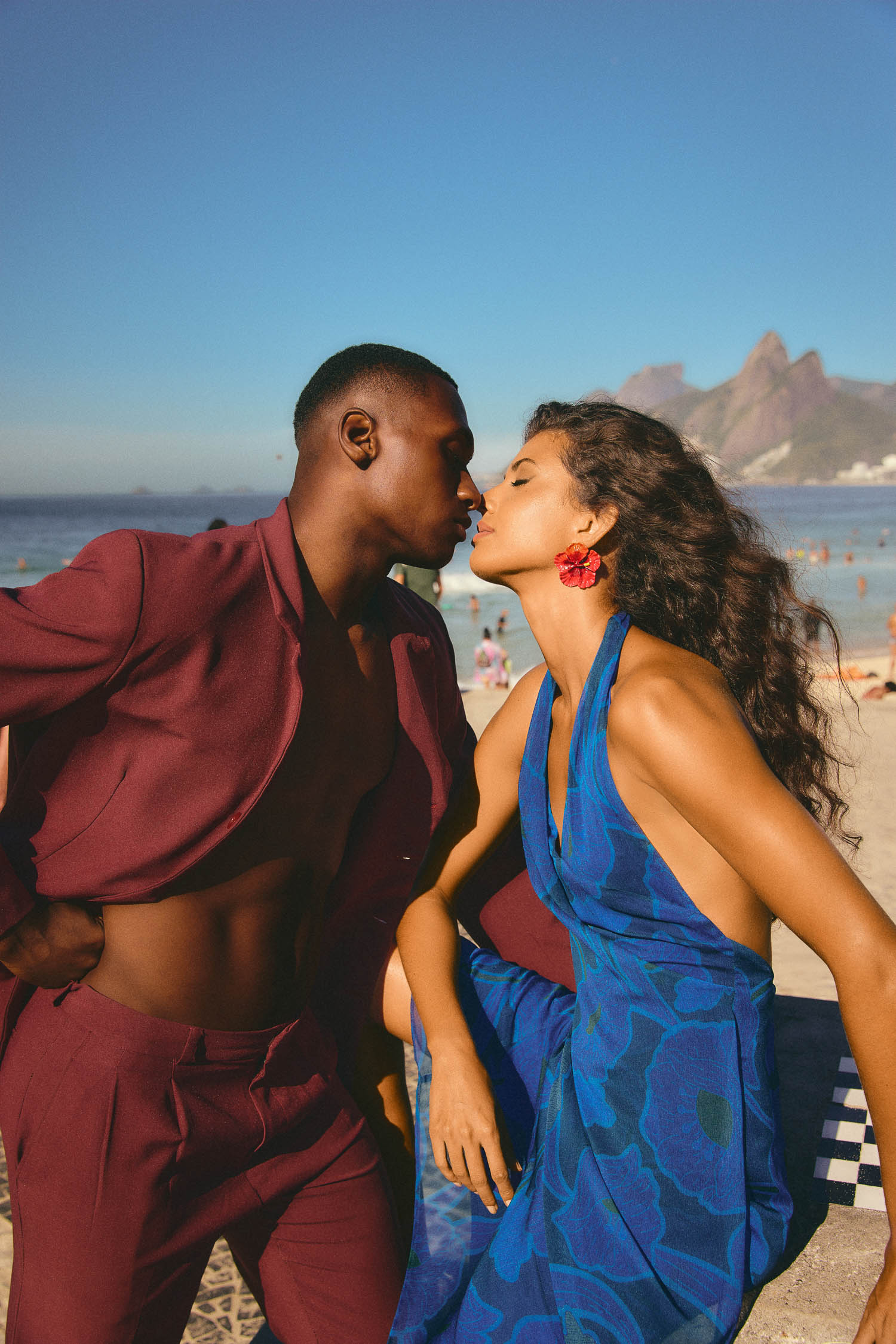 Copacabana Dress Guaria Blue