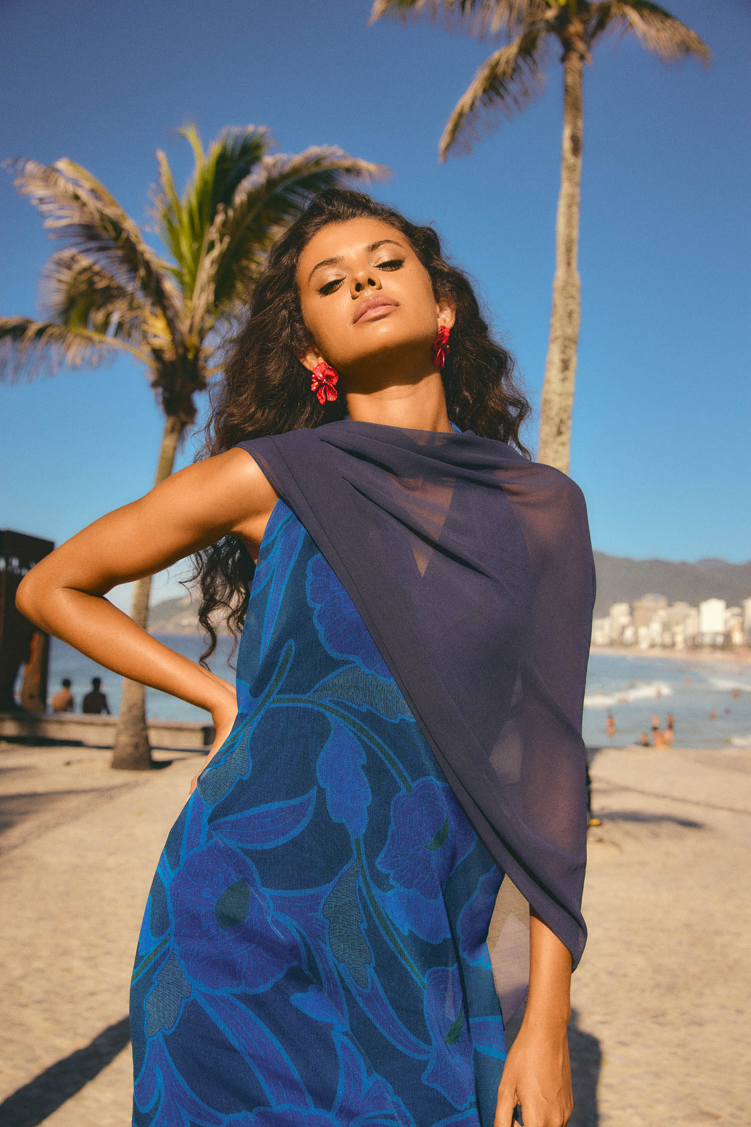 Copacabana Dress Guaria Blue