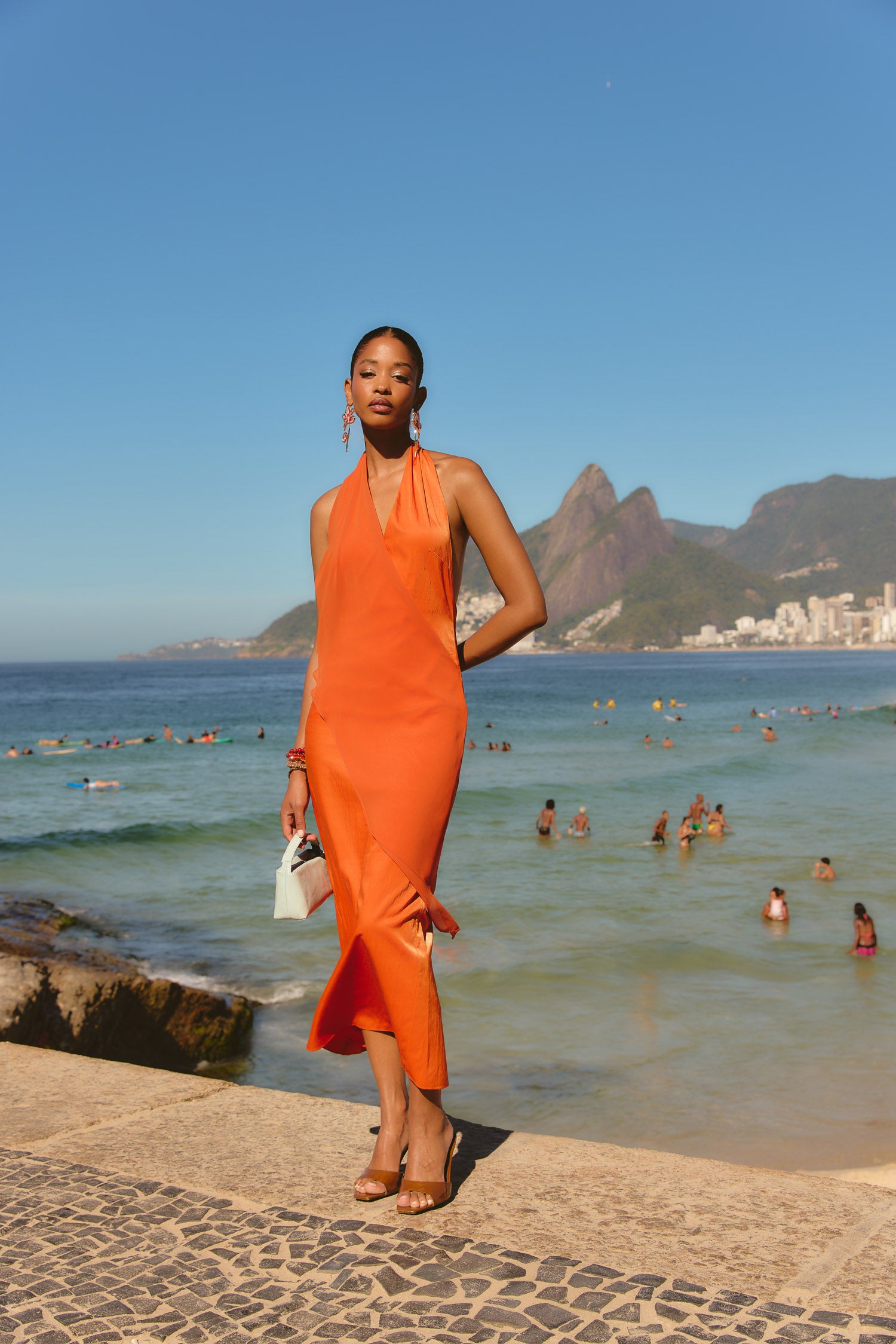Copacabana Dress Orange Copacabana Dress Orange