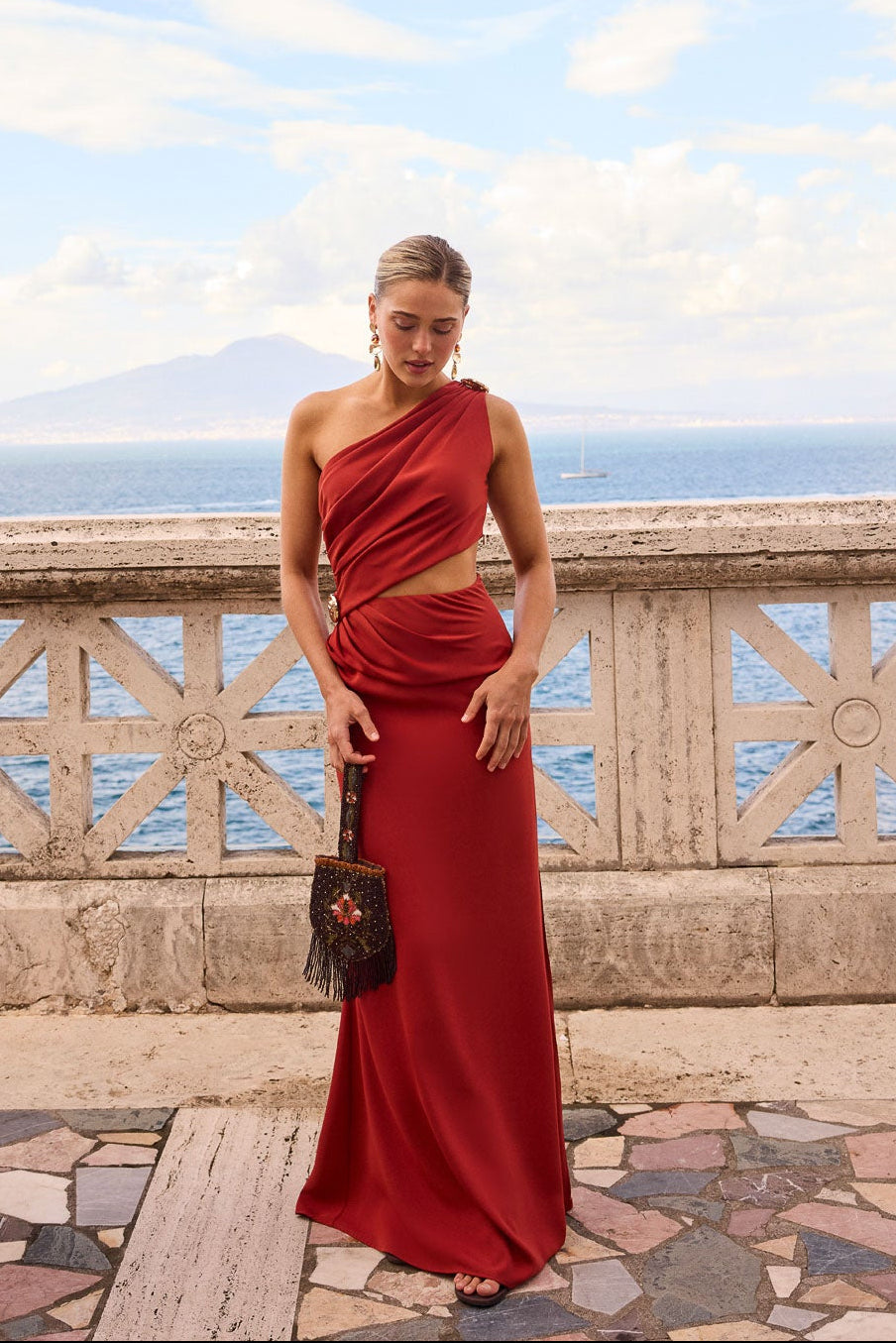 Vestido Coralia Caldera