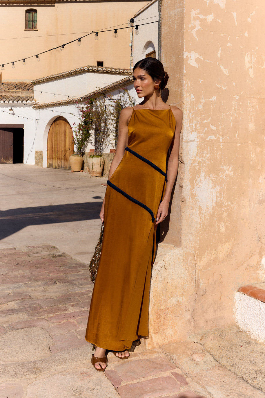 Vestido Ipanema Mostaza