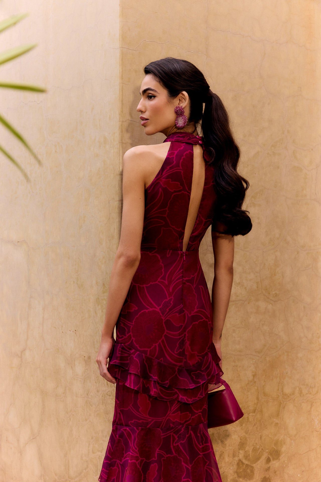Vestido Irisa Guaria Fucsia