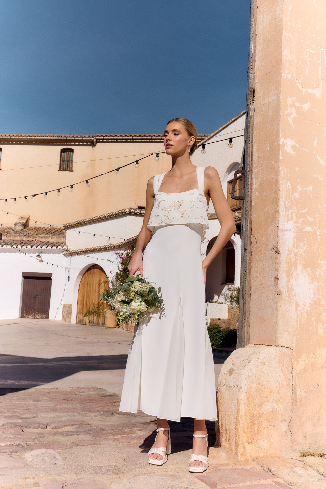 Vestido Isola Marfil