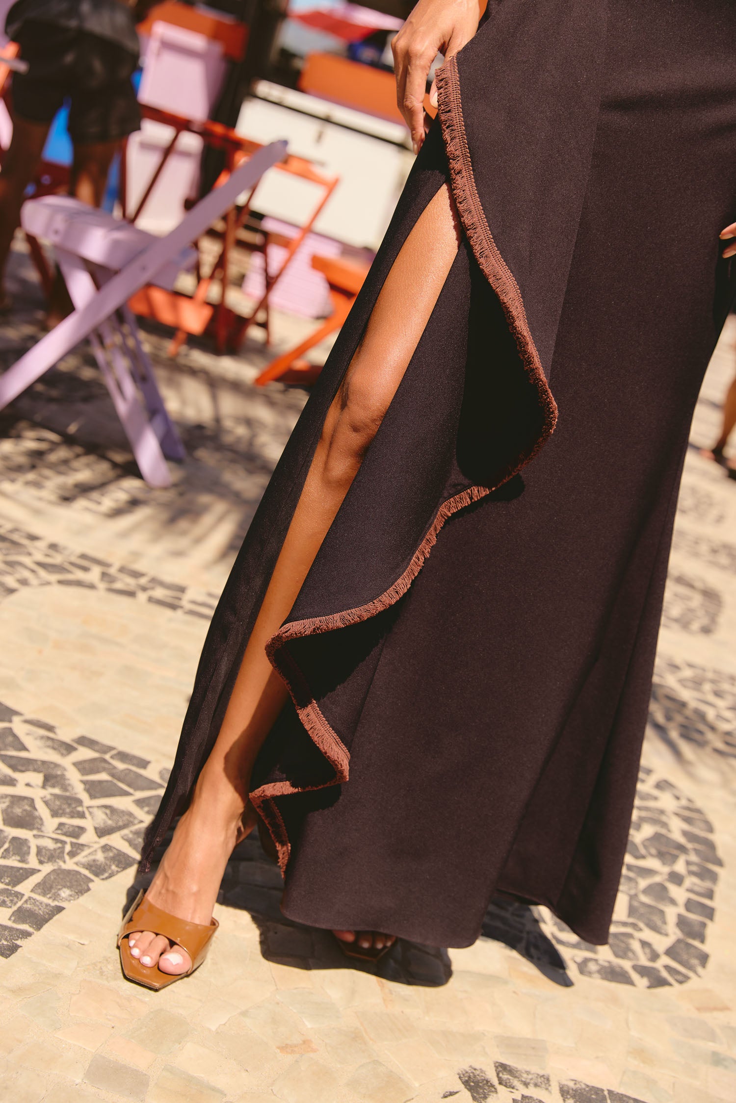 Vestido Kaela Chocolate