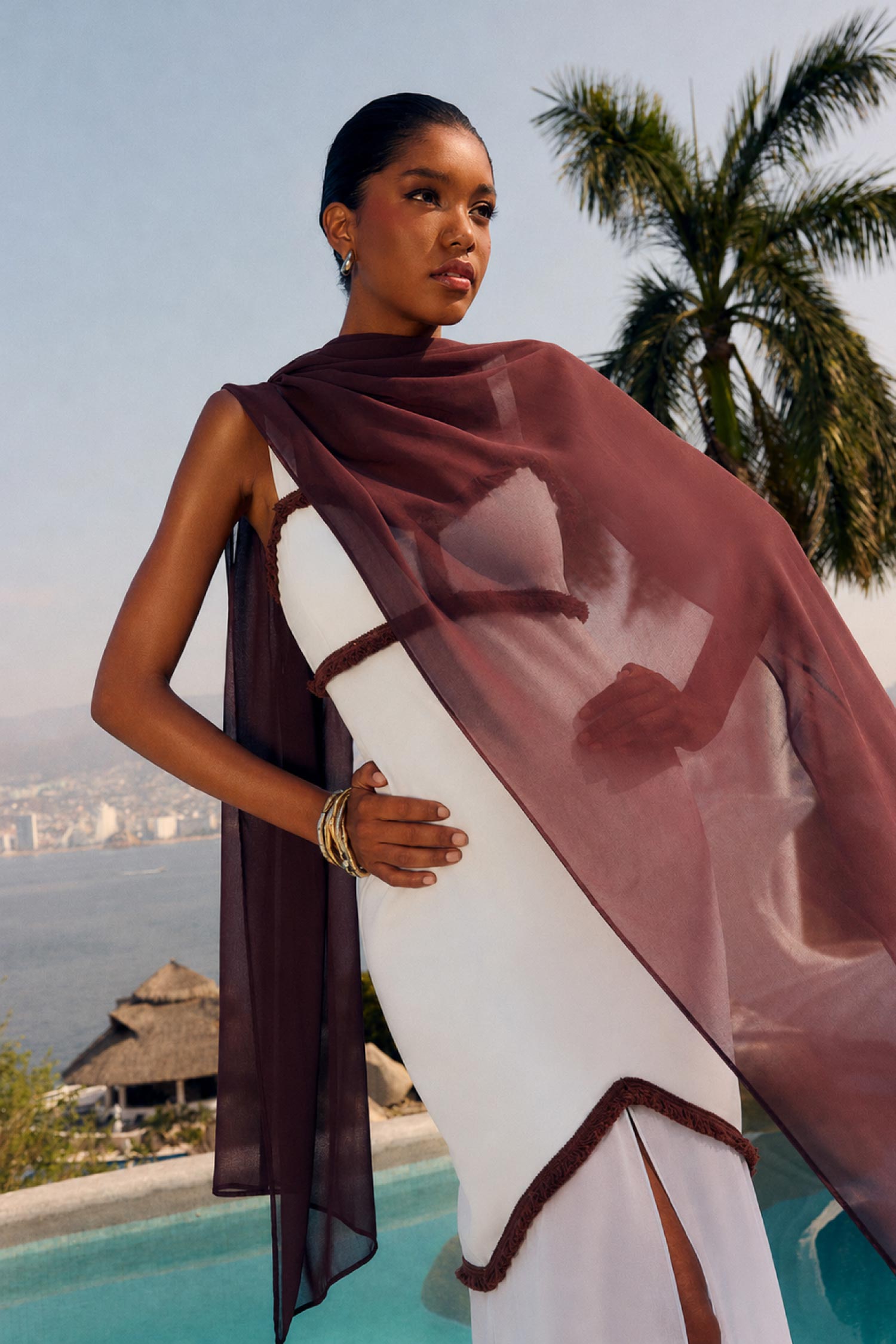 Vestido Loren Celeste