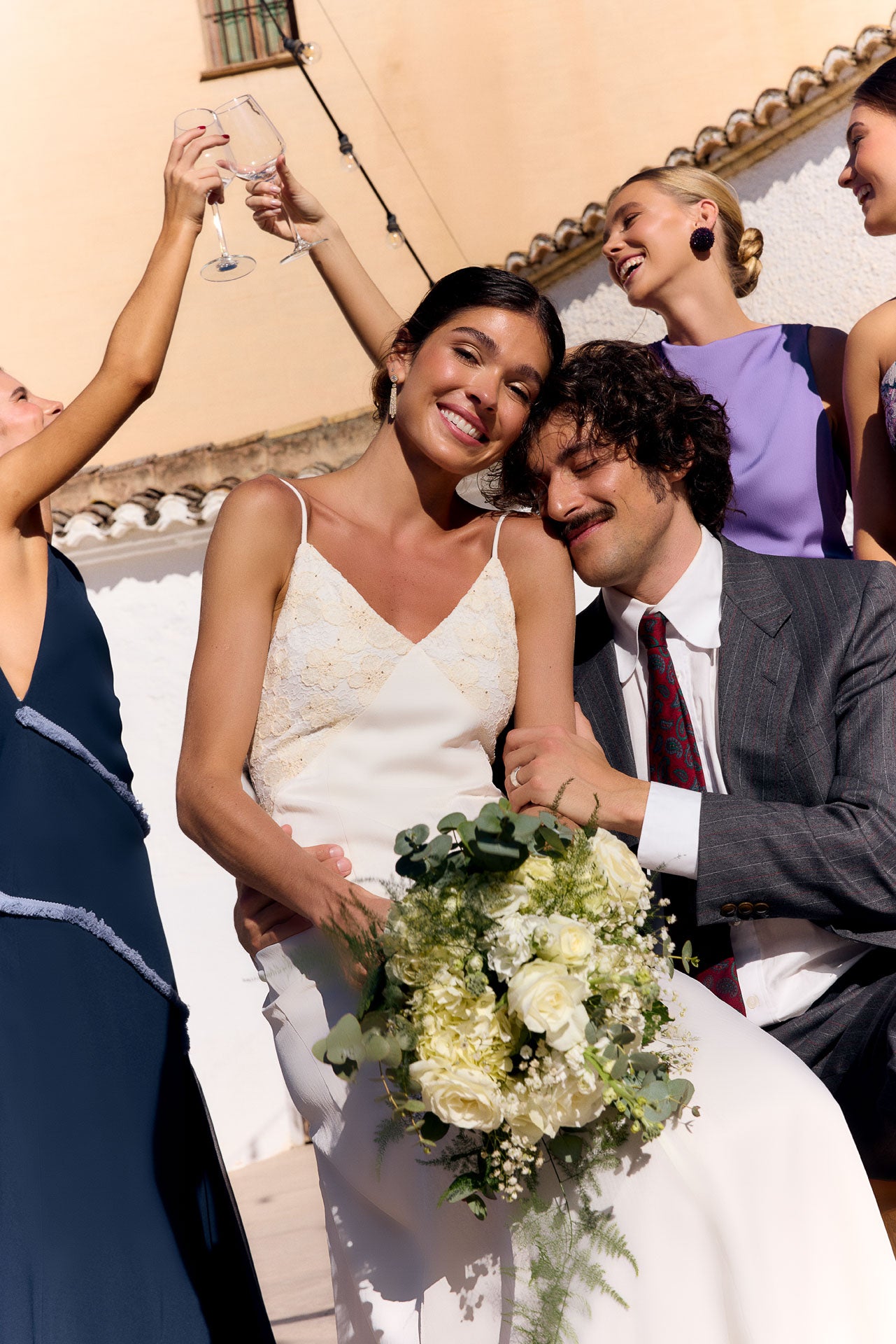 Vestido Marlena Crema