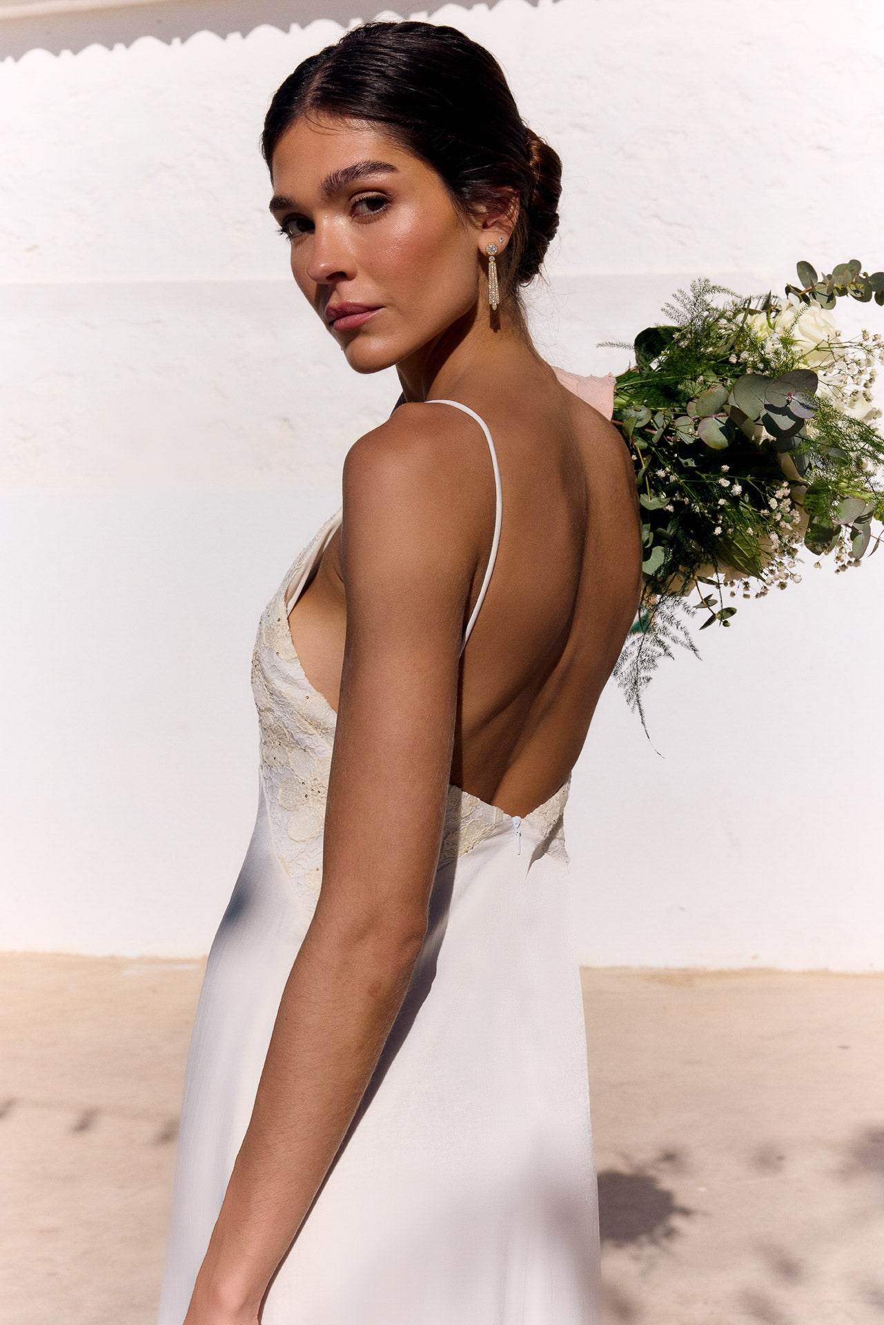 Vestido Marlena Crema