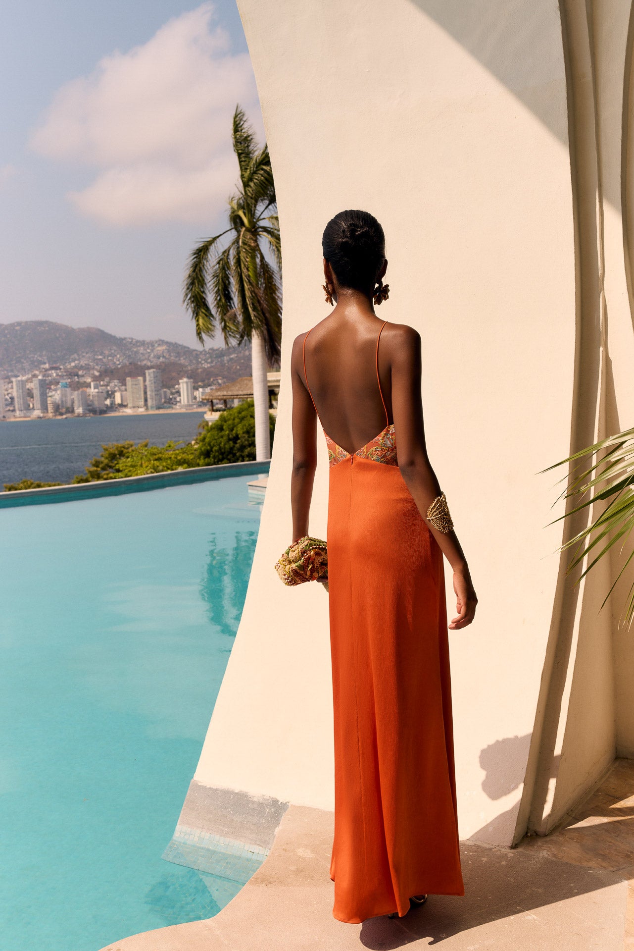 Vestido Marlena Naranja