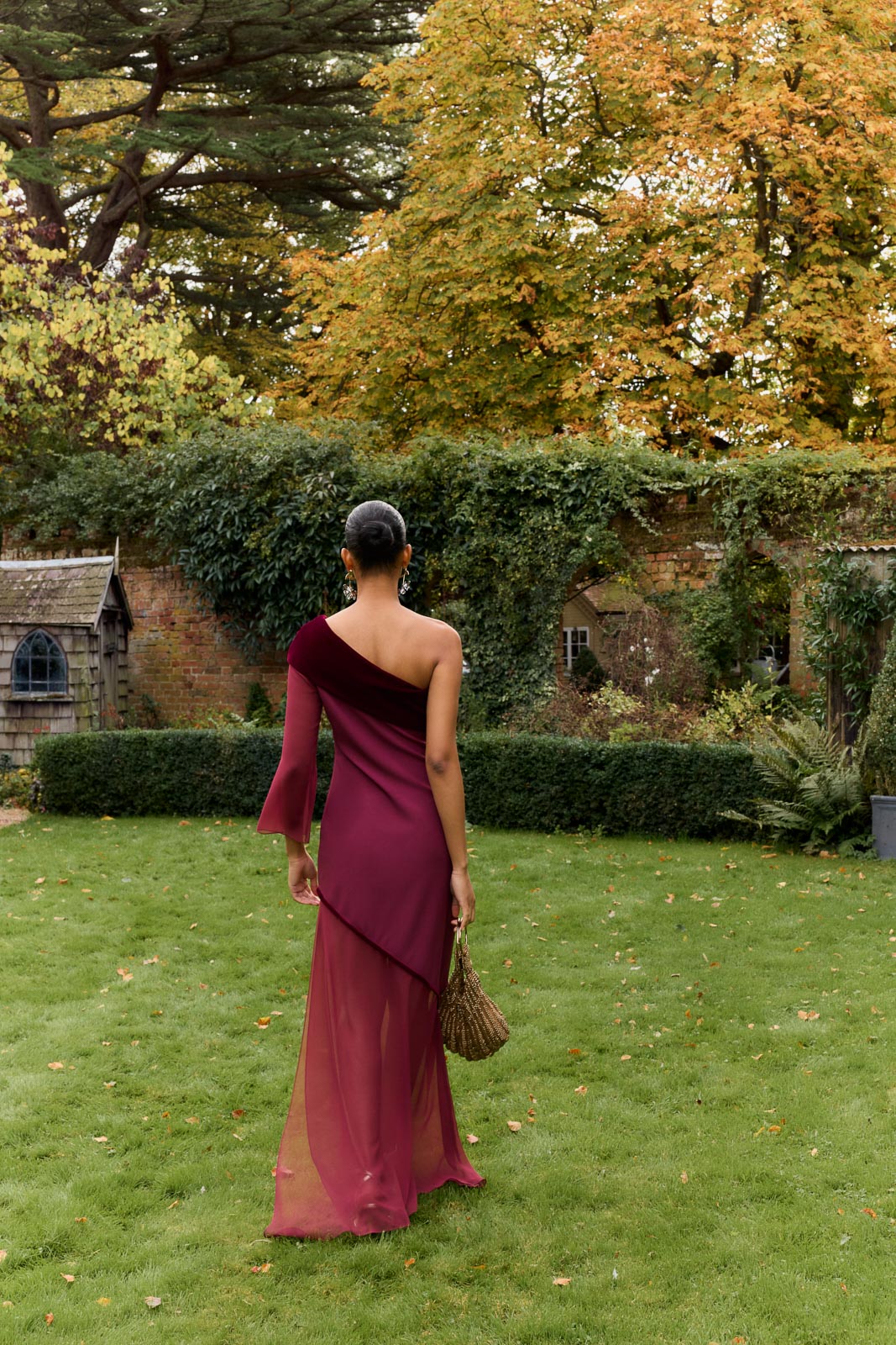 Robe Olivianna Burdeaux