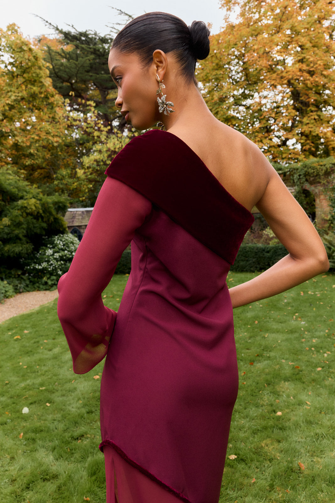 Robe Olivianna Burdeaux