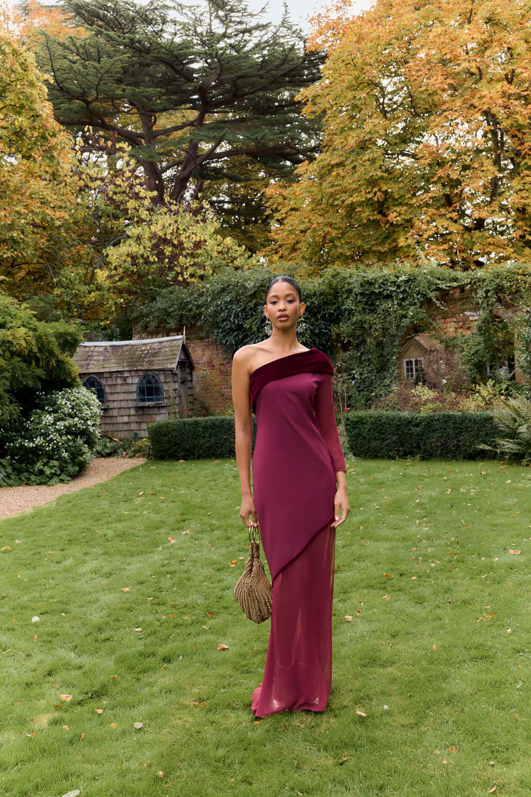 Robe Olivianna Burdeaux