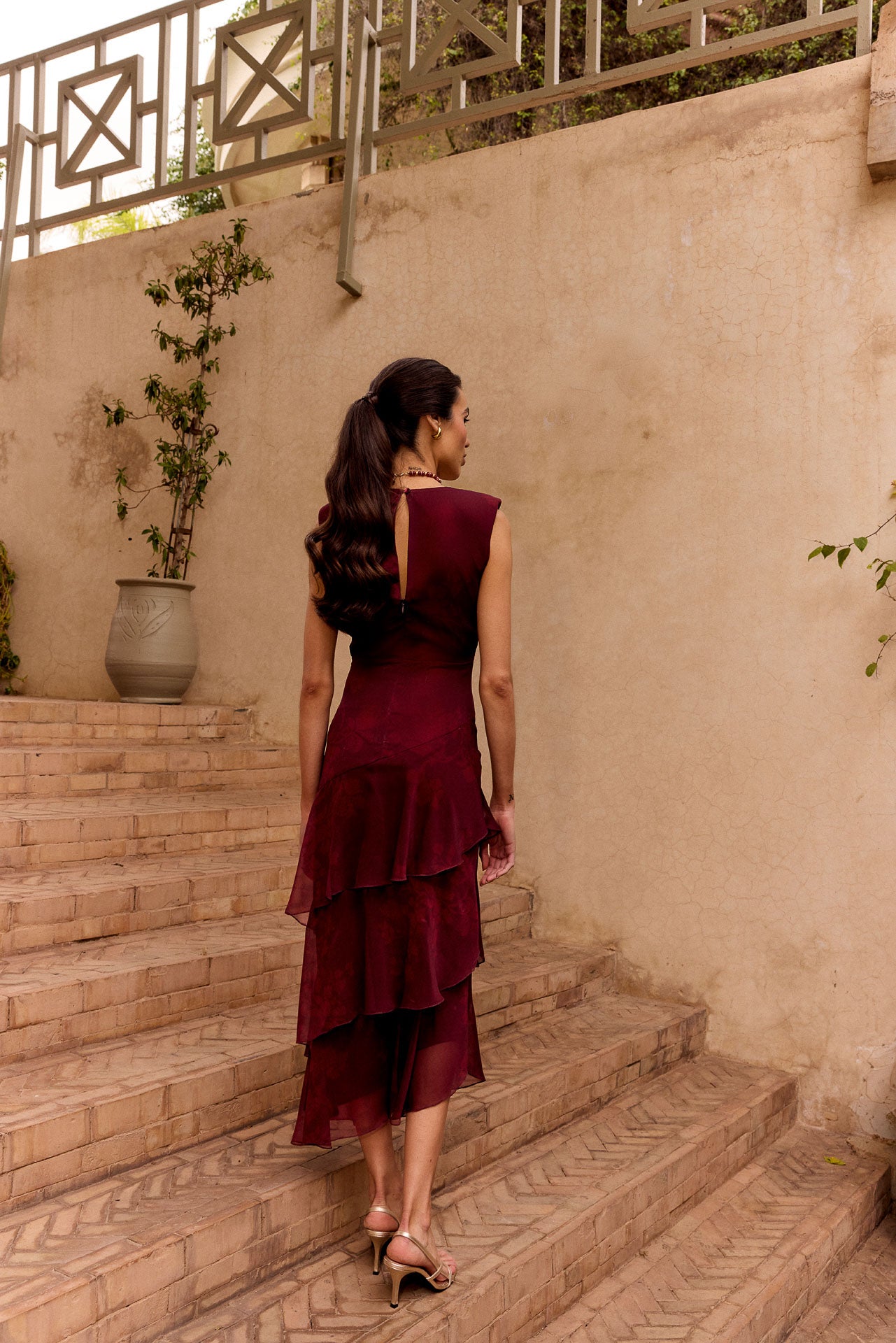 Sandara Dress Ipe Red