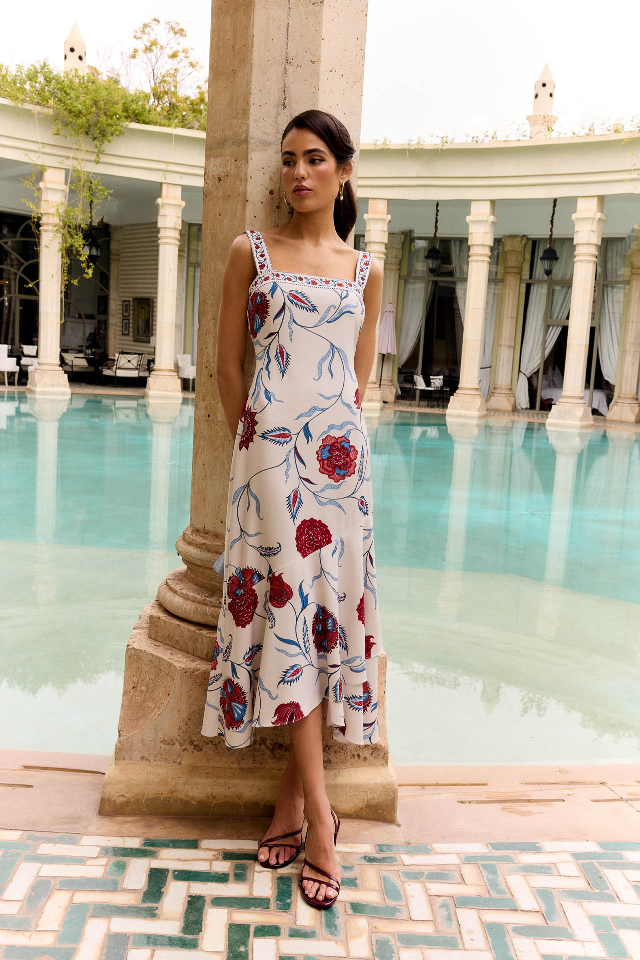 Vestido Sapphira Maracuyá Crudo