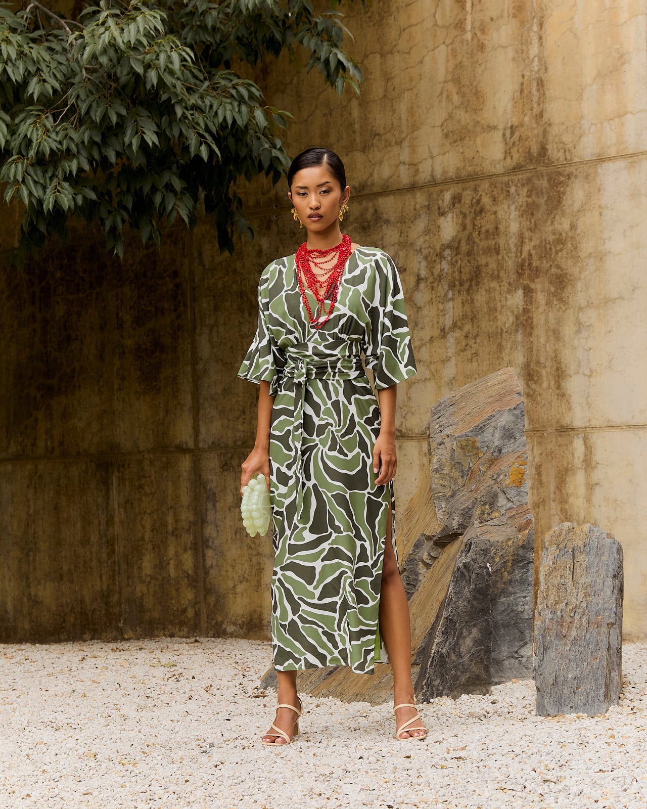 Robe Kyoto Arrecife verde