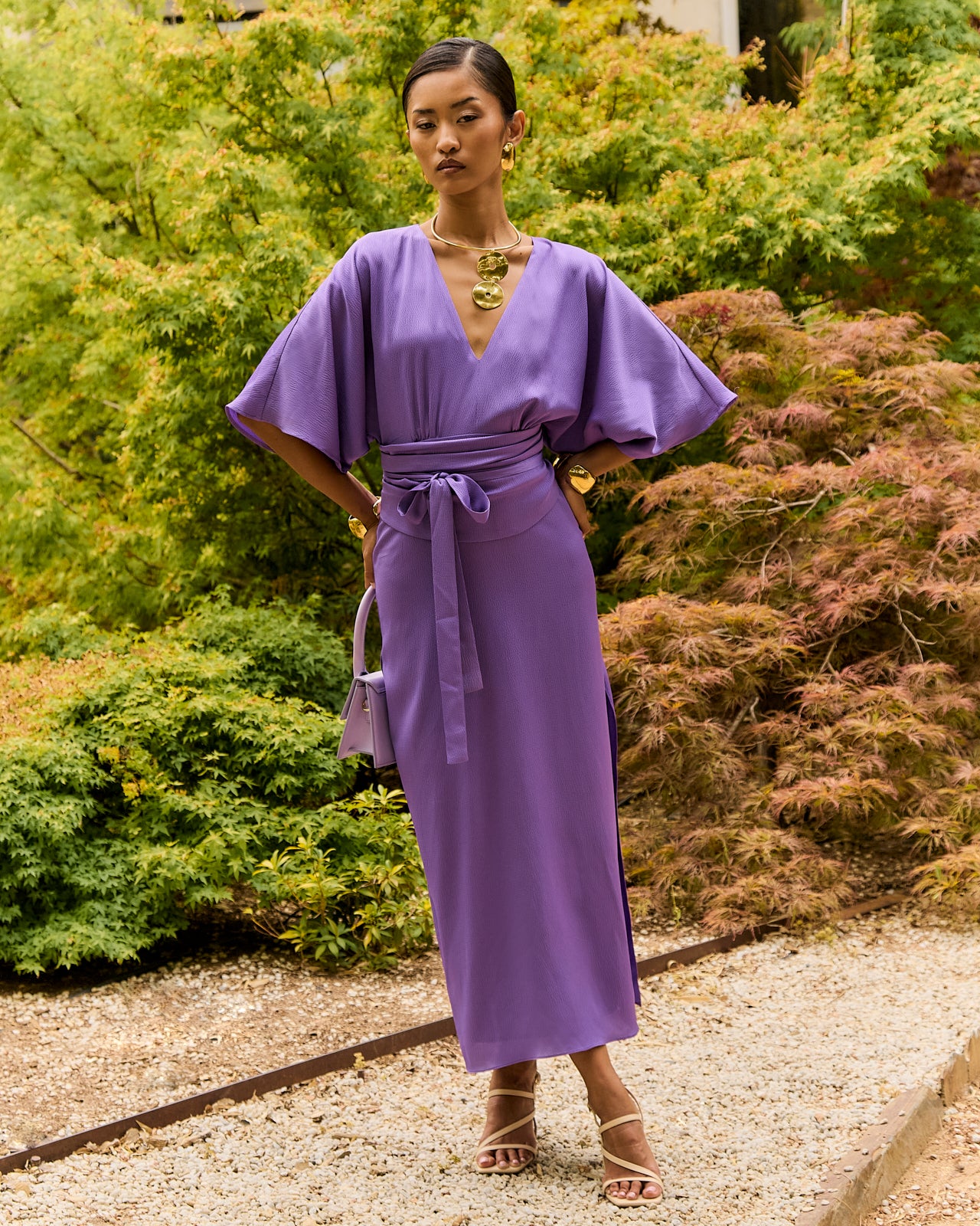 Kyoto Grape Dress