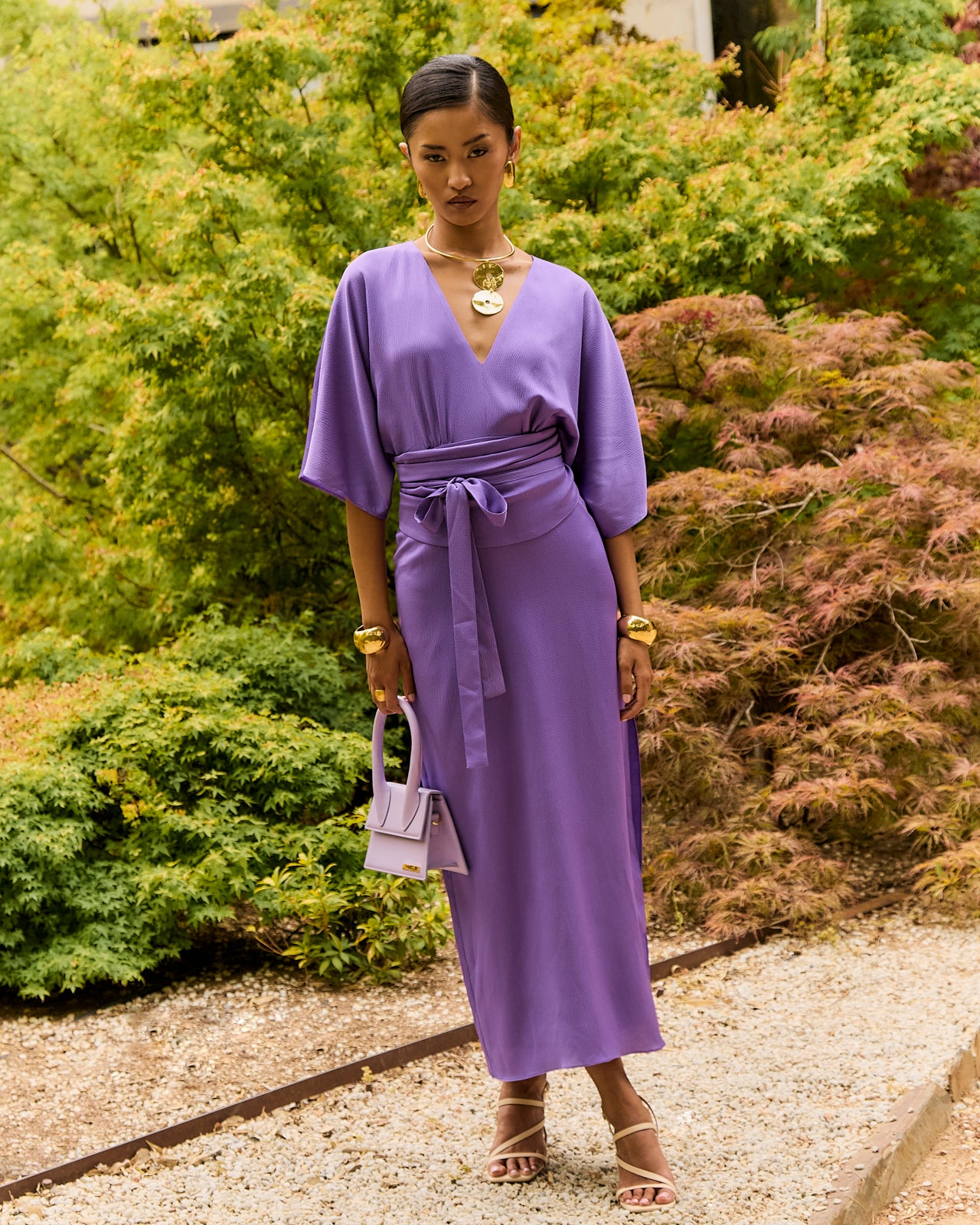 Kyoto Grape Dress