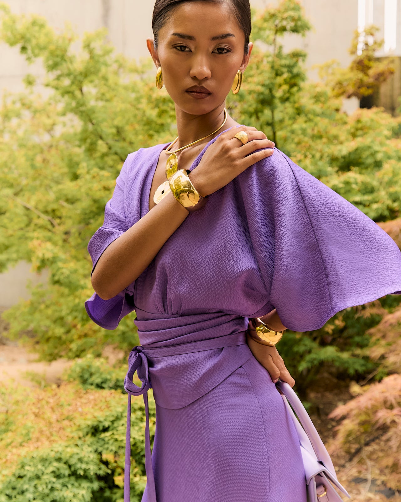 Kyoto Grape Dress