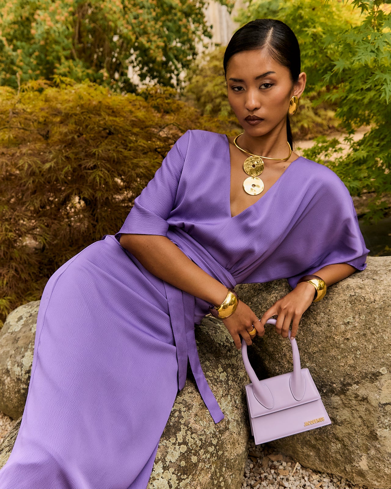 Kyoto Grape Dress