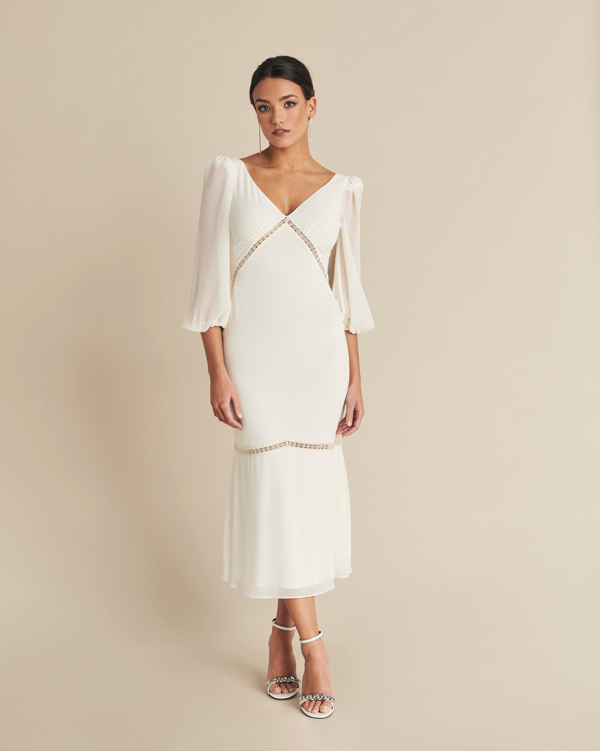 Coast odette lace midi dress hotsell