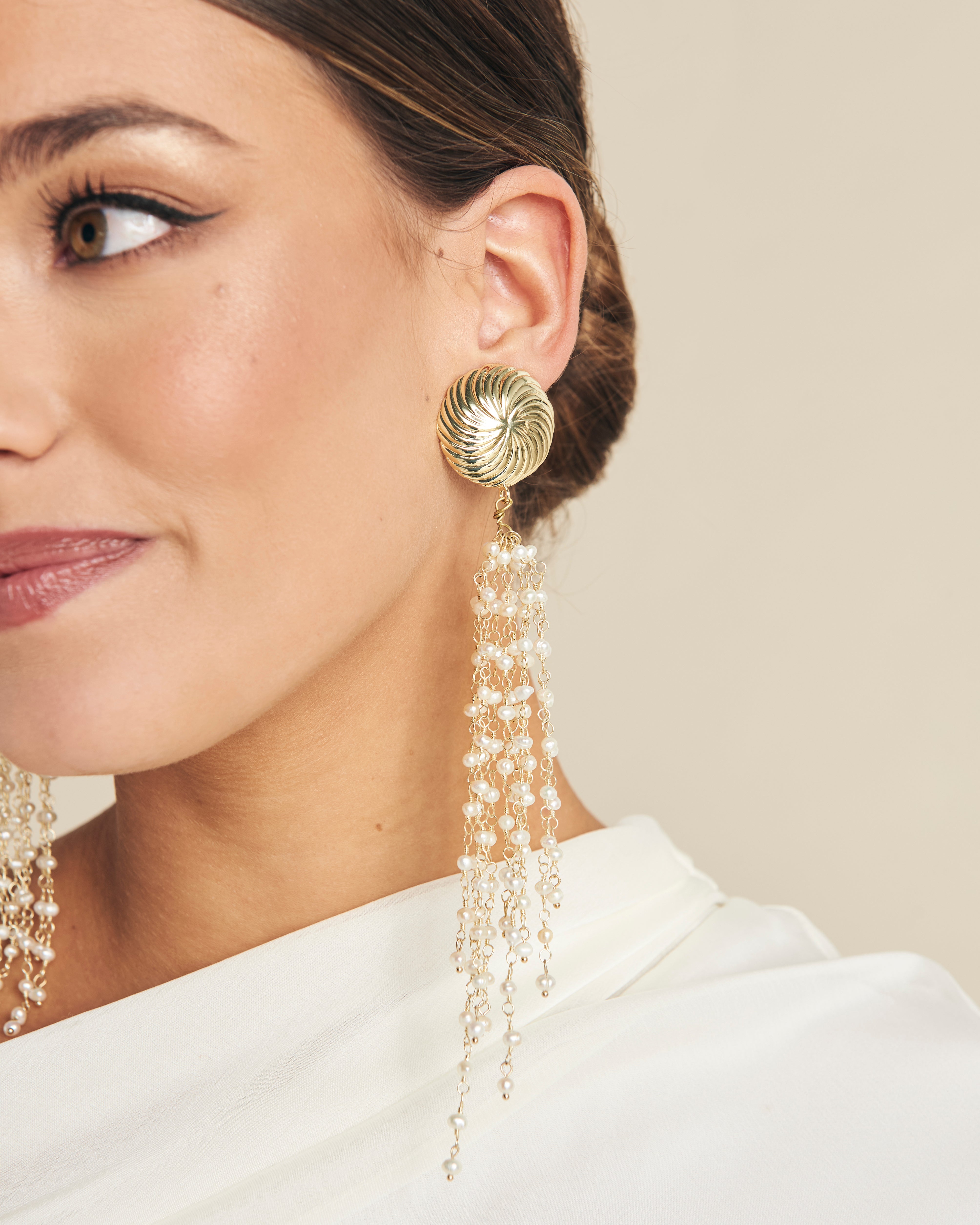Gabi Gold Earrings by Sita Nevado