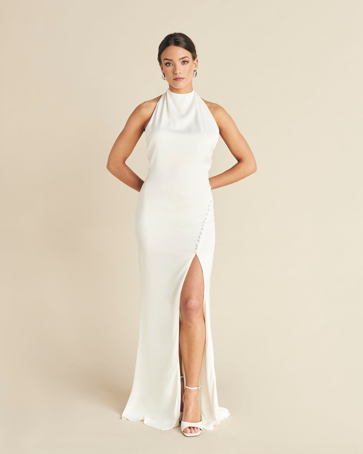 Carmina Ivory Dress