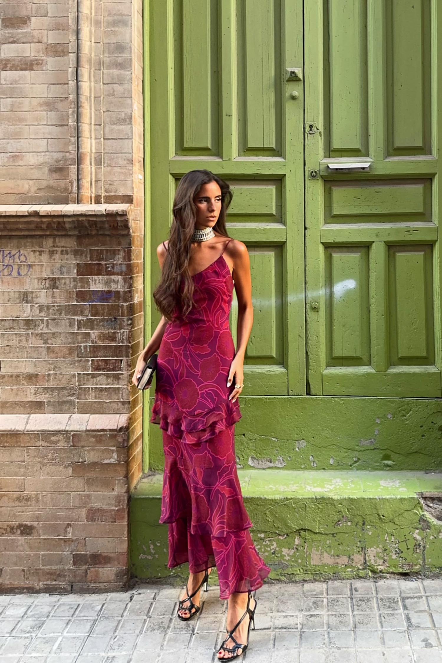 Salissa Dress Guaria Fuchsia Salissa Dress Guaria Fuchsia