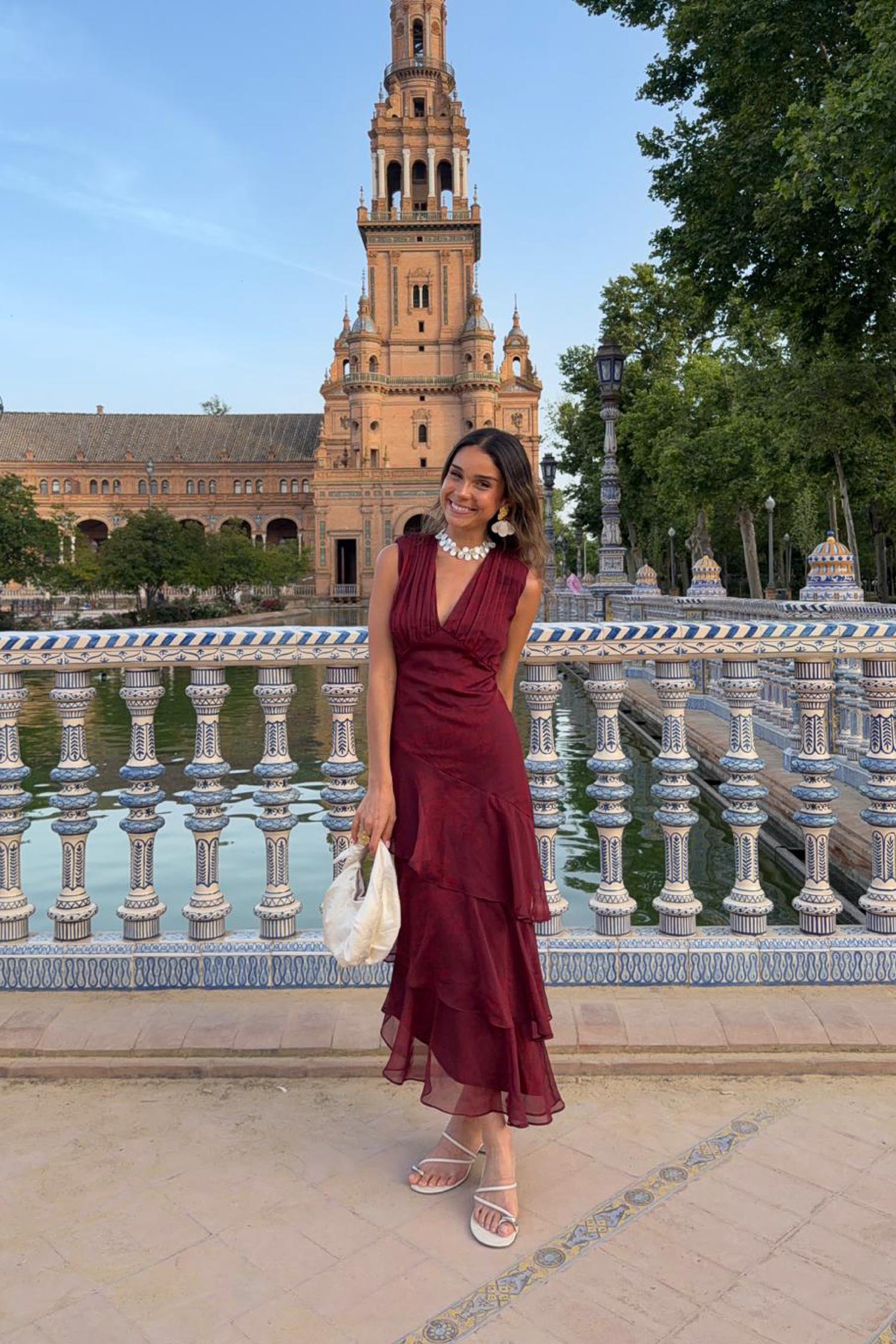 Robe Sandara Ipé Rouge