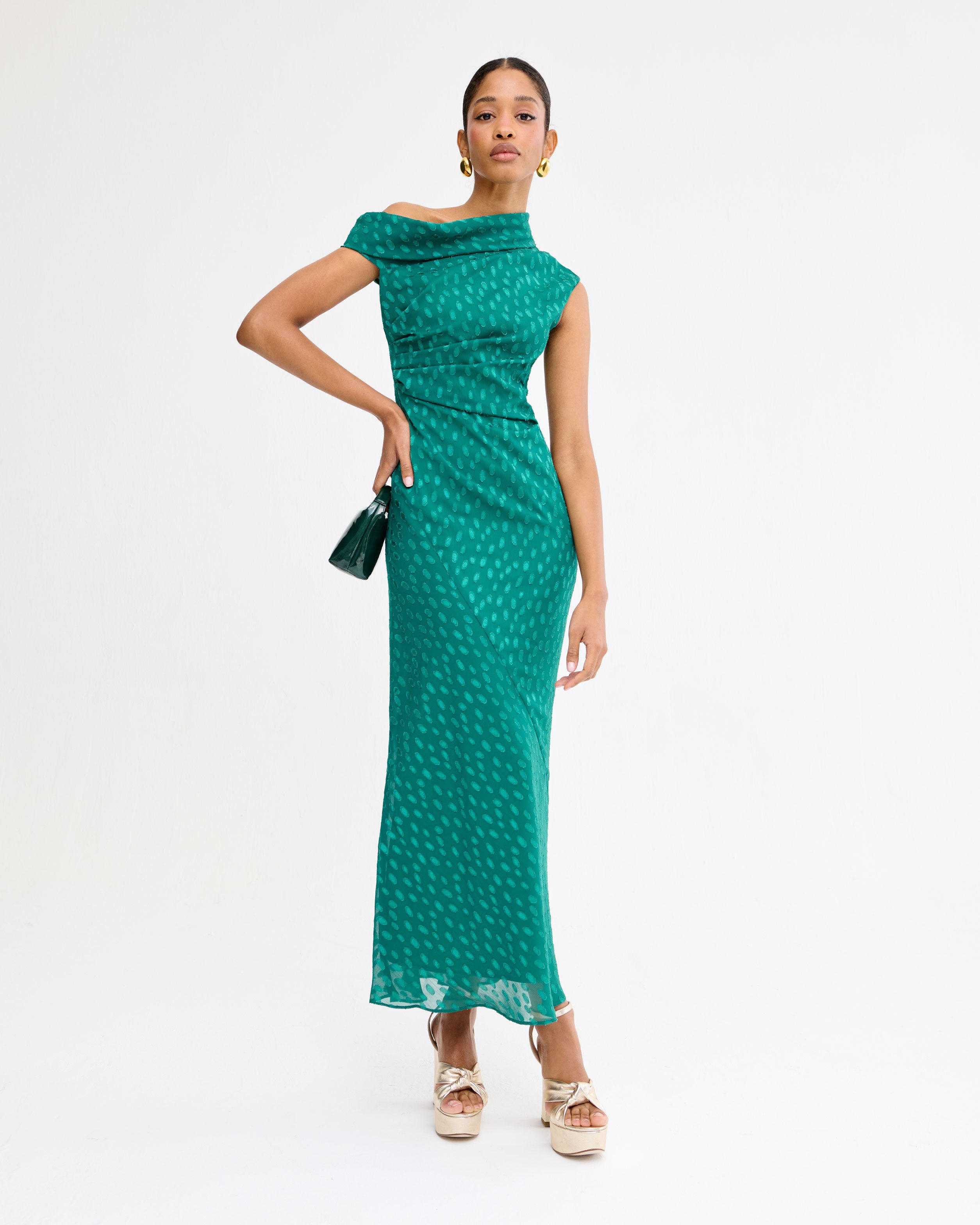 Margot Bottle green Dress