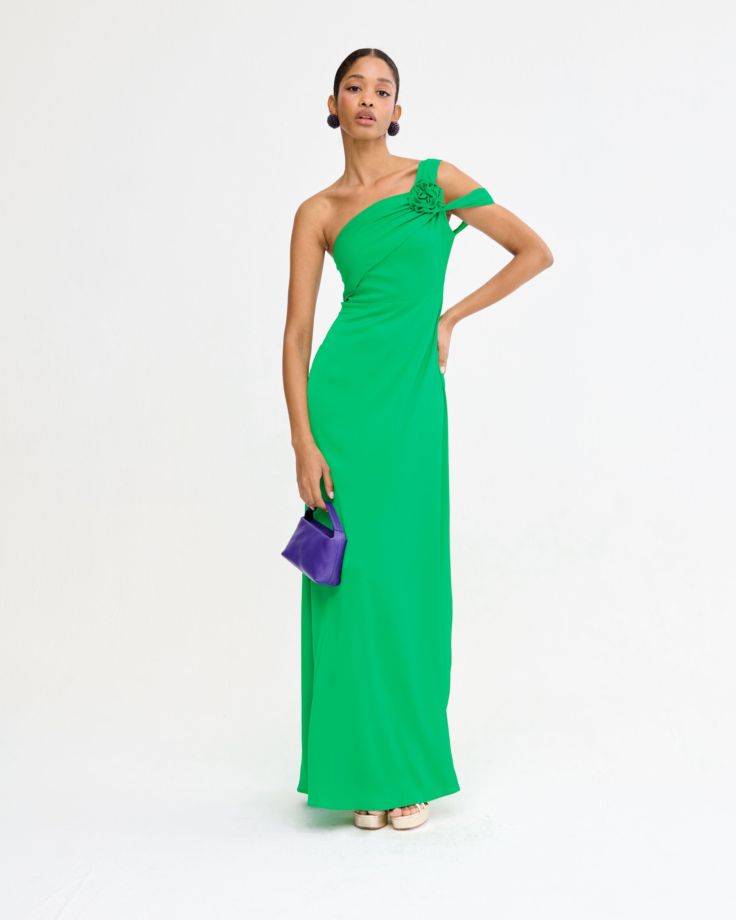 Rosae Green Dress