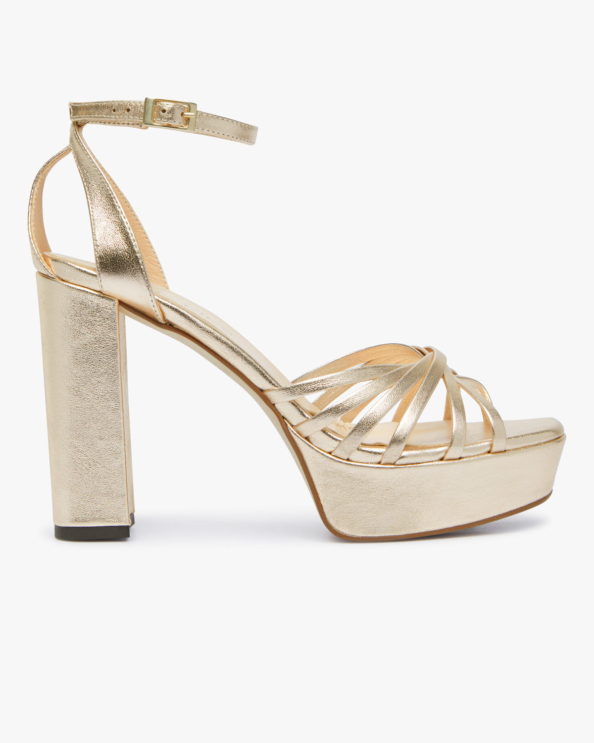 Graciela Gold Sandals