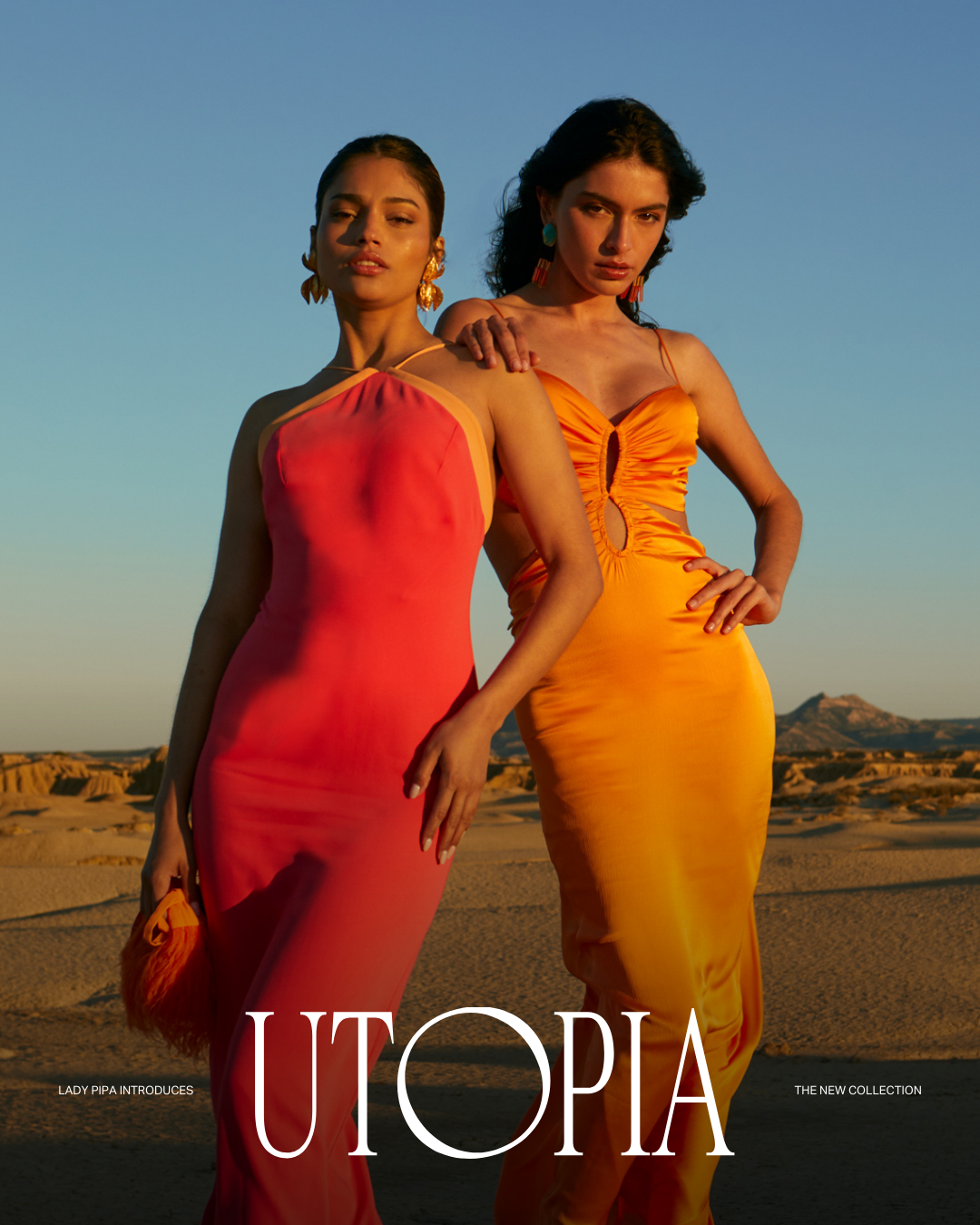 Lyretta Terracotta Dress